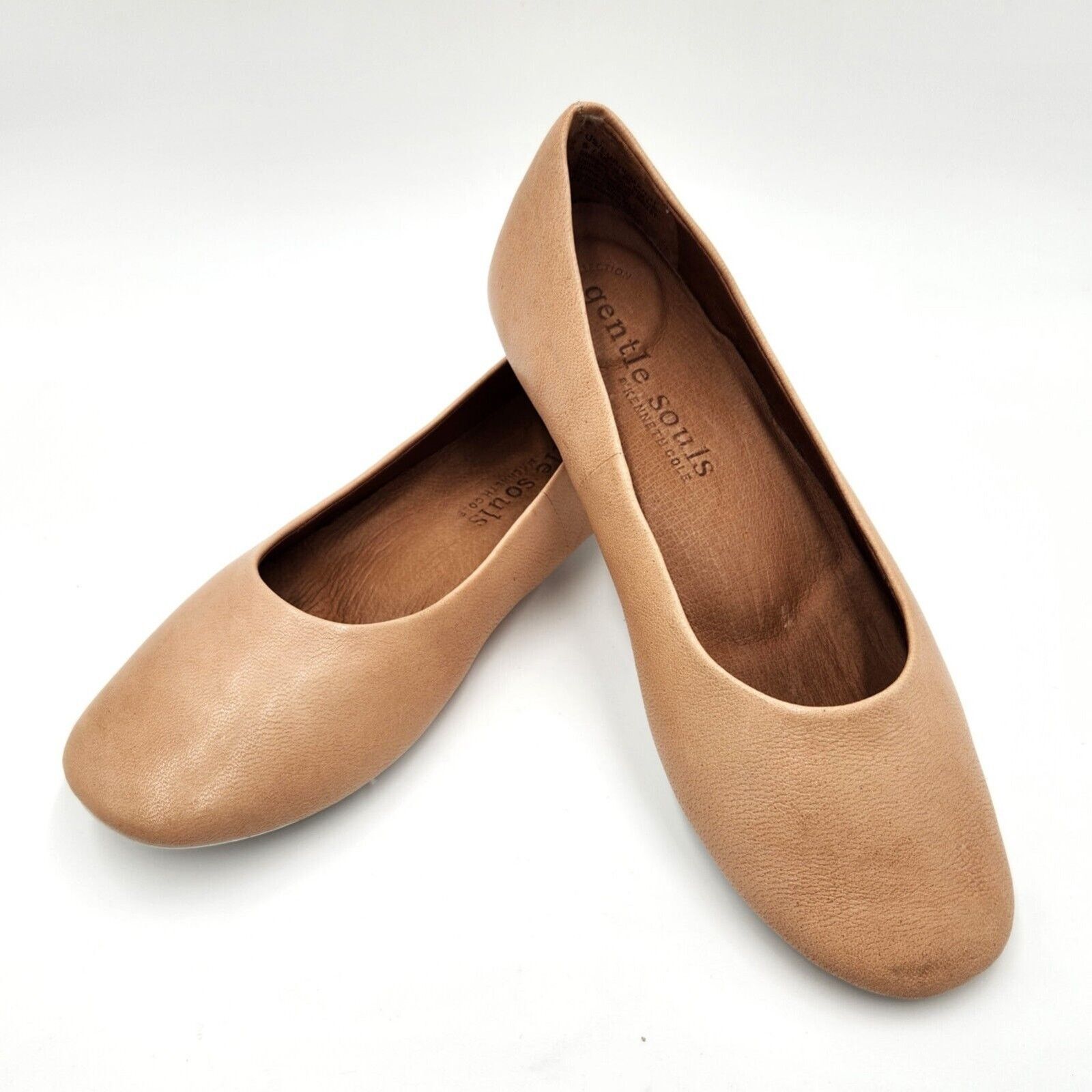 Gentle Souls Gentle Souls Women Leather Classic Ballet Flats Size 5M Size US 5 / IT 35 - 3 Thumbnail