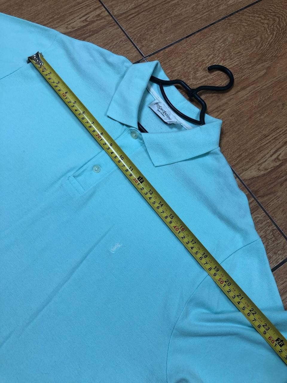Yves Saint Laurent Vintage Polo Yves Saint Laurent blue T-shirt Y2K Size US XXL / EU 58 / 5 - 9 Thumbnail