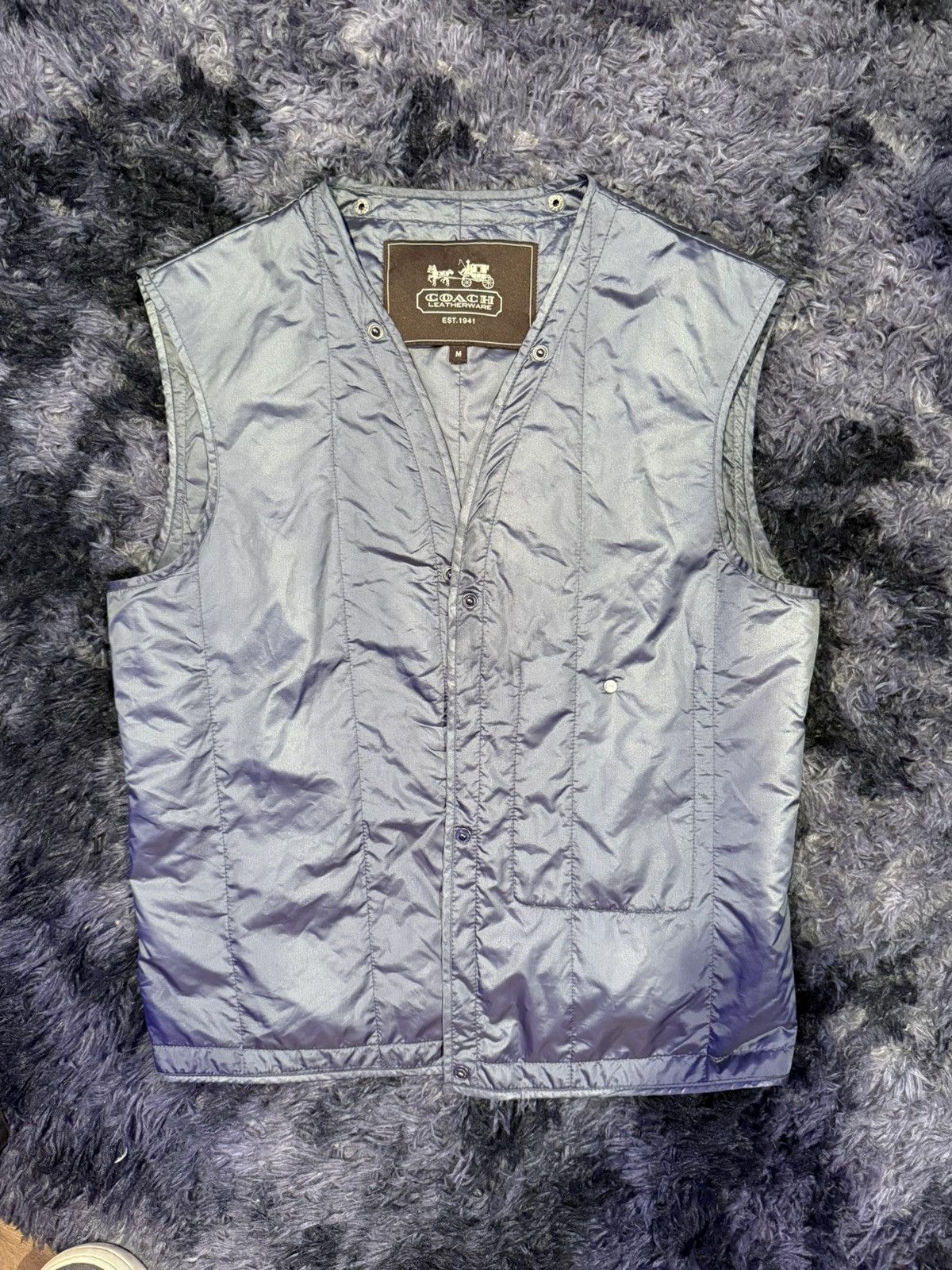 Coach Coach Denim Jacket w/ Removable Inside Vest Size US M / EU 48-50 / 2 - 6 Thumbnail