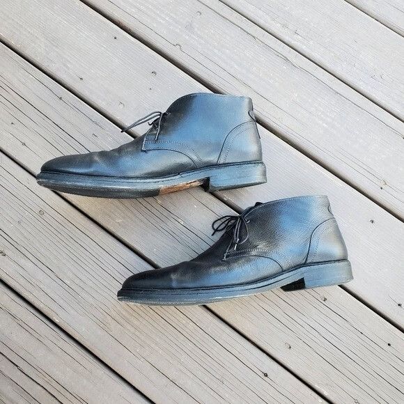 Allen Edmonds Allen Edmonds Cyrus Black Leather 2 Eye Lace-up Comfort Shoc Size US 11.5 / EU 44-45 - 6 Thumbnail