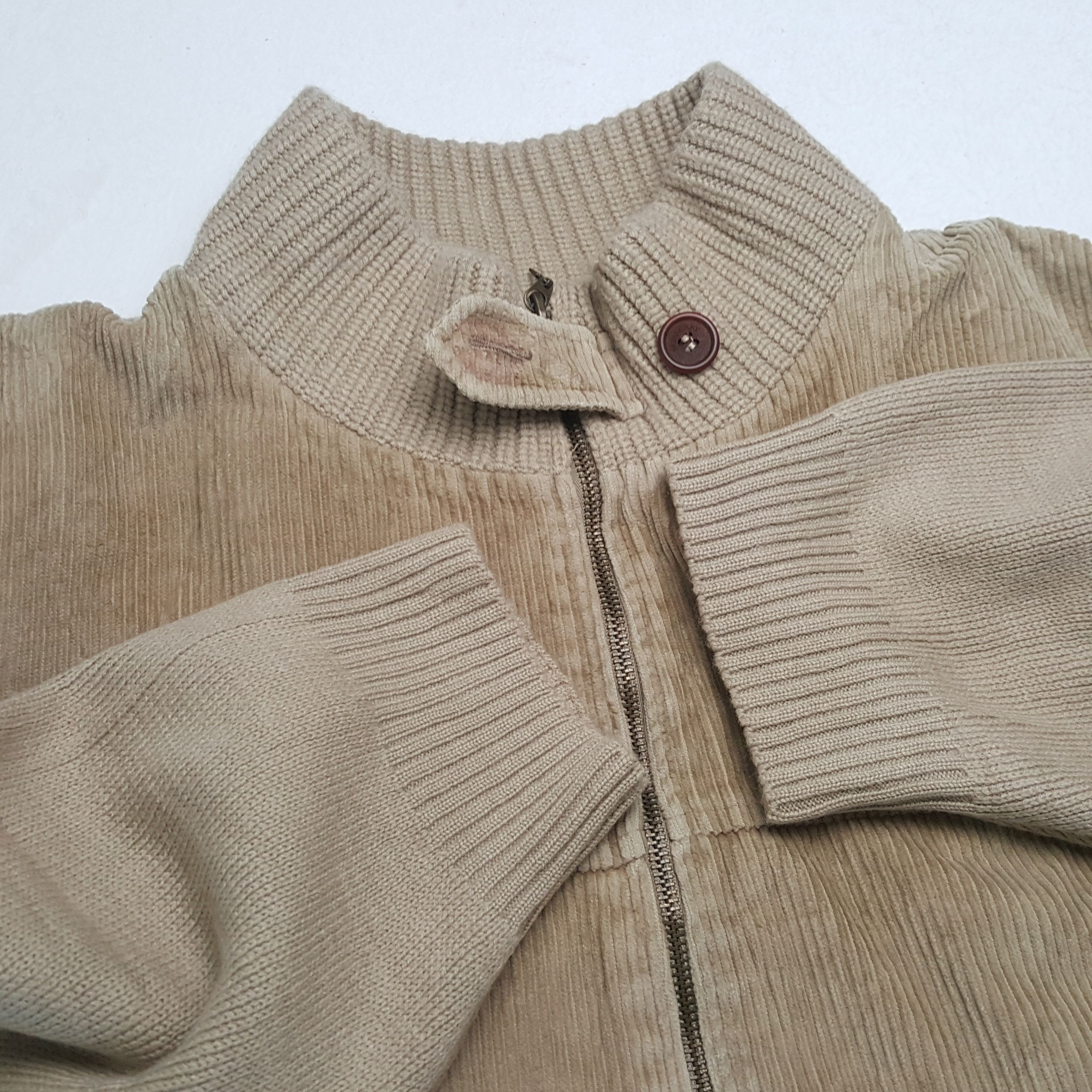 Burberry × Vintage BURBERRY LONDON Winter Style Custom Art Velvet Jacket Size US XL / EU 56 / 4 - 9 Thumbnail