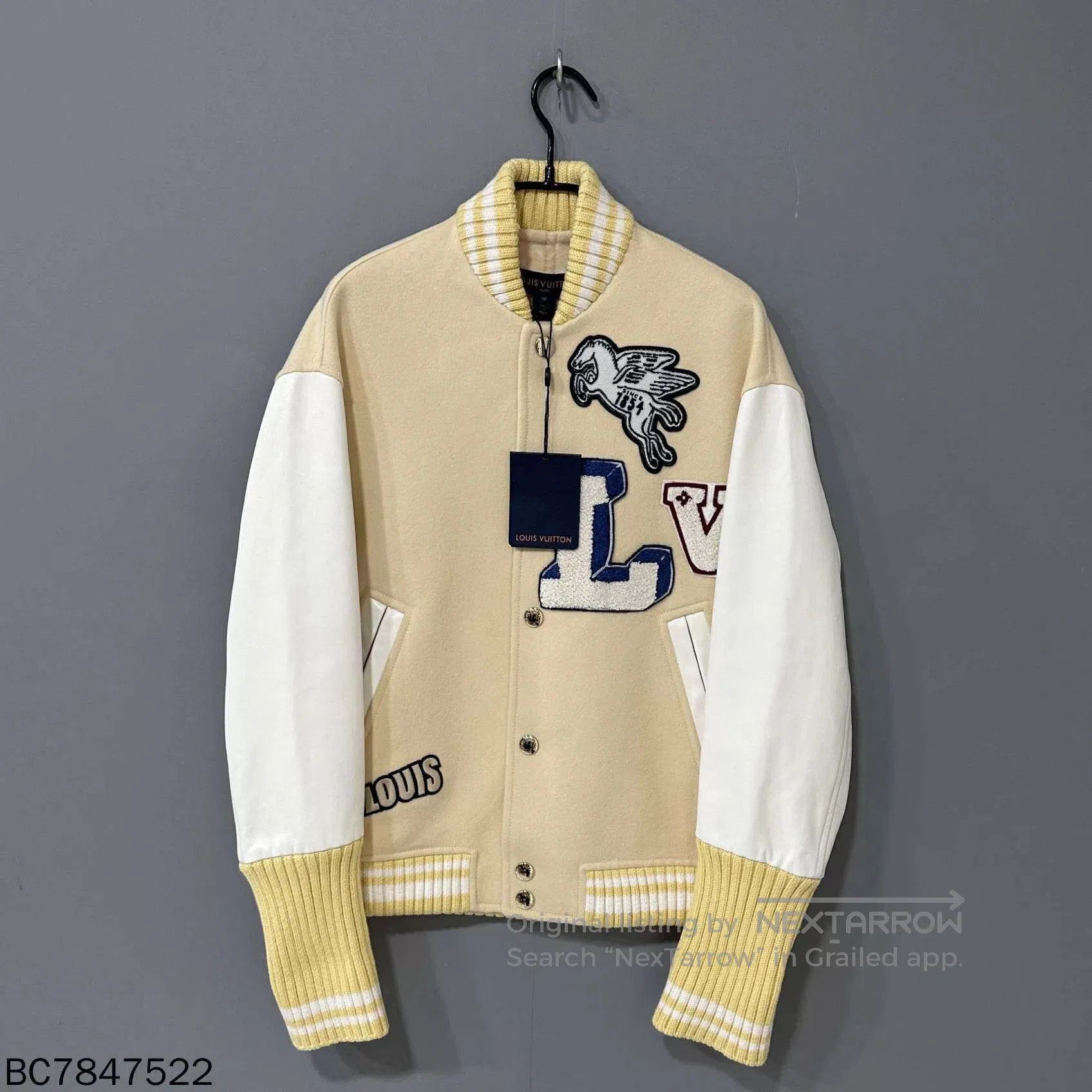 LOUIS VUITTON ガストンV スタジャン サイズ48 Kim Jones × Louis Vuitton Louis Vuitton SS14 Gaston “V” logo
