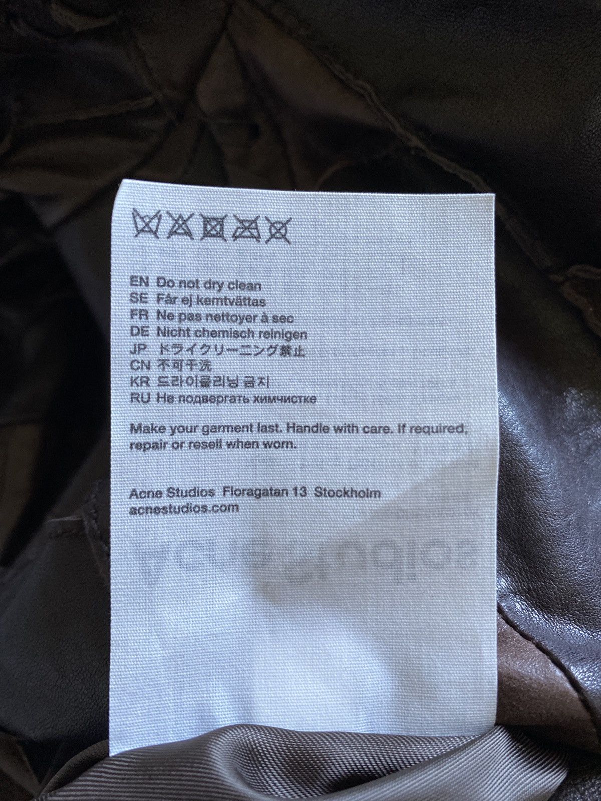 Acne Studios Acne Studios Spring Summer//22 Leather Dress Acne Studios Size XS / US 0-2 / IT 36-38 - 15 Thumbnail