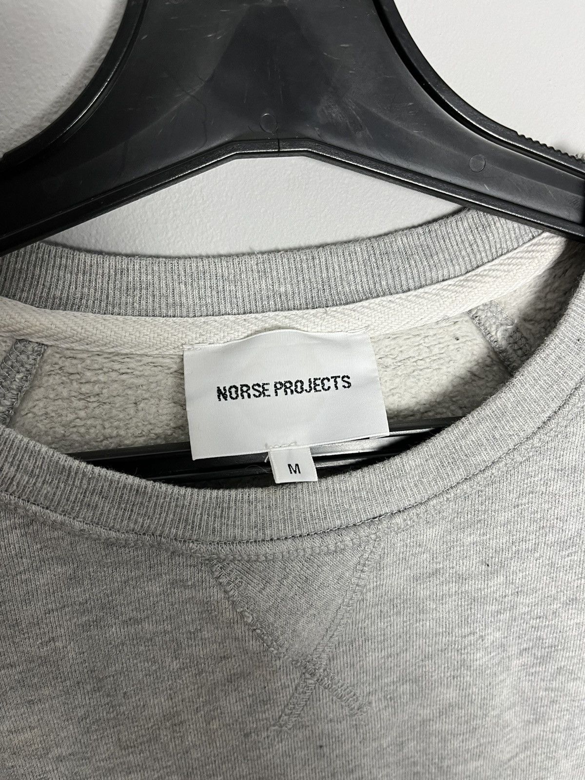 Norse projects crewneck logo sweatshirt