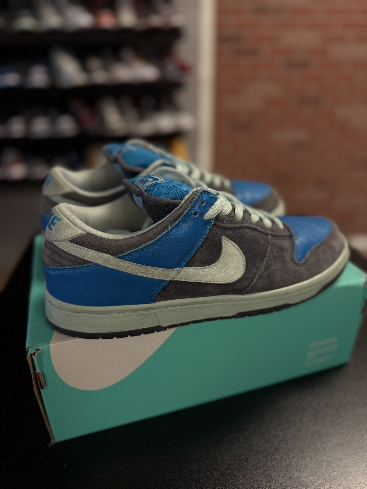 Nike Nike Dunk Low Pro Sb Aqua Chalk 2006 Men’s Size 11 Blue Grey Size US 11 / EU 44 - 2 Thumbnail