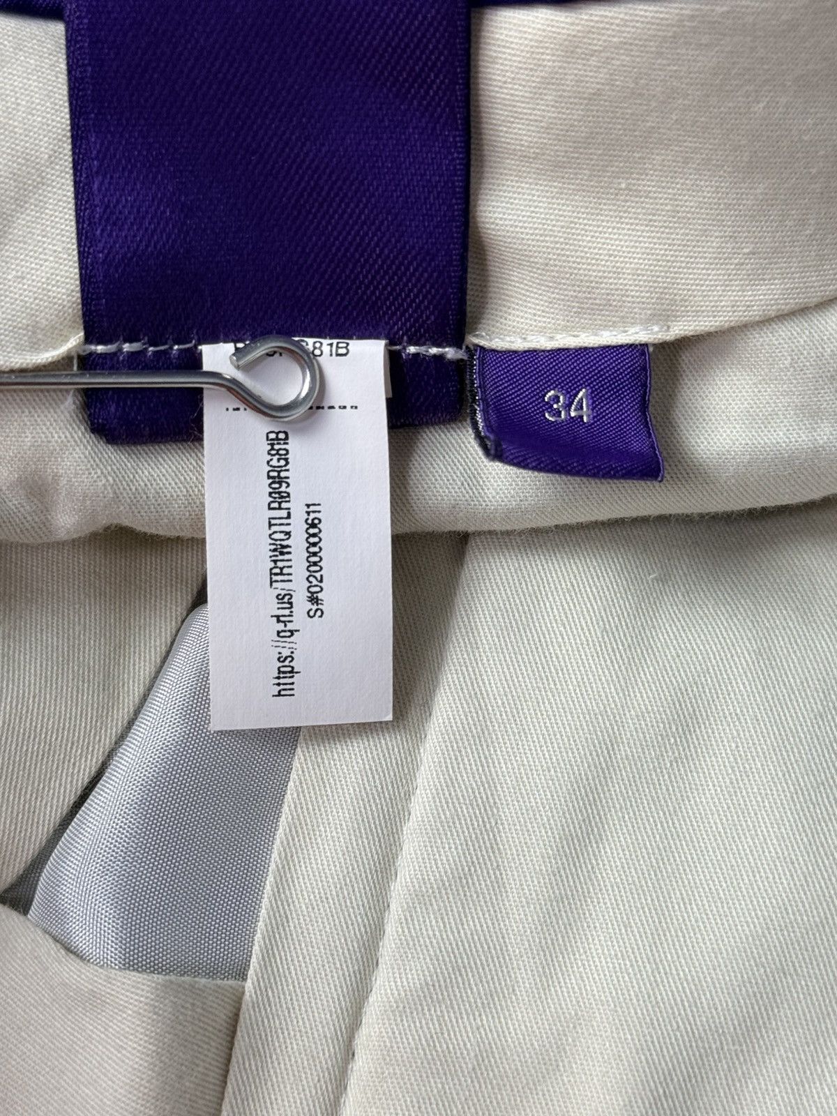 Ralph Lauren Purple Label Ralph Lauren Purple Label Gregory Wool Flannel Trouser Size US 34 / EU 50 - 16 Thumbnail
