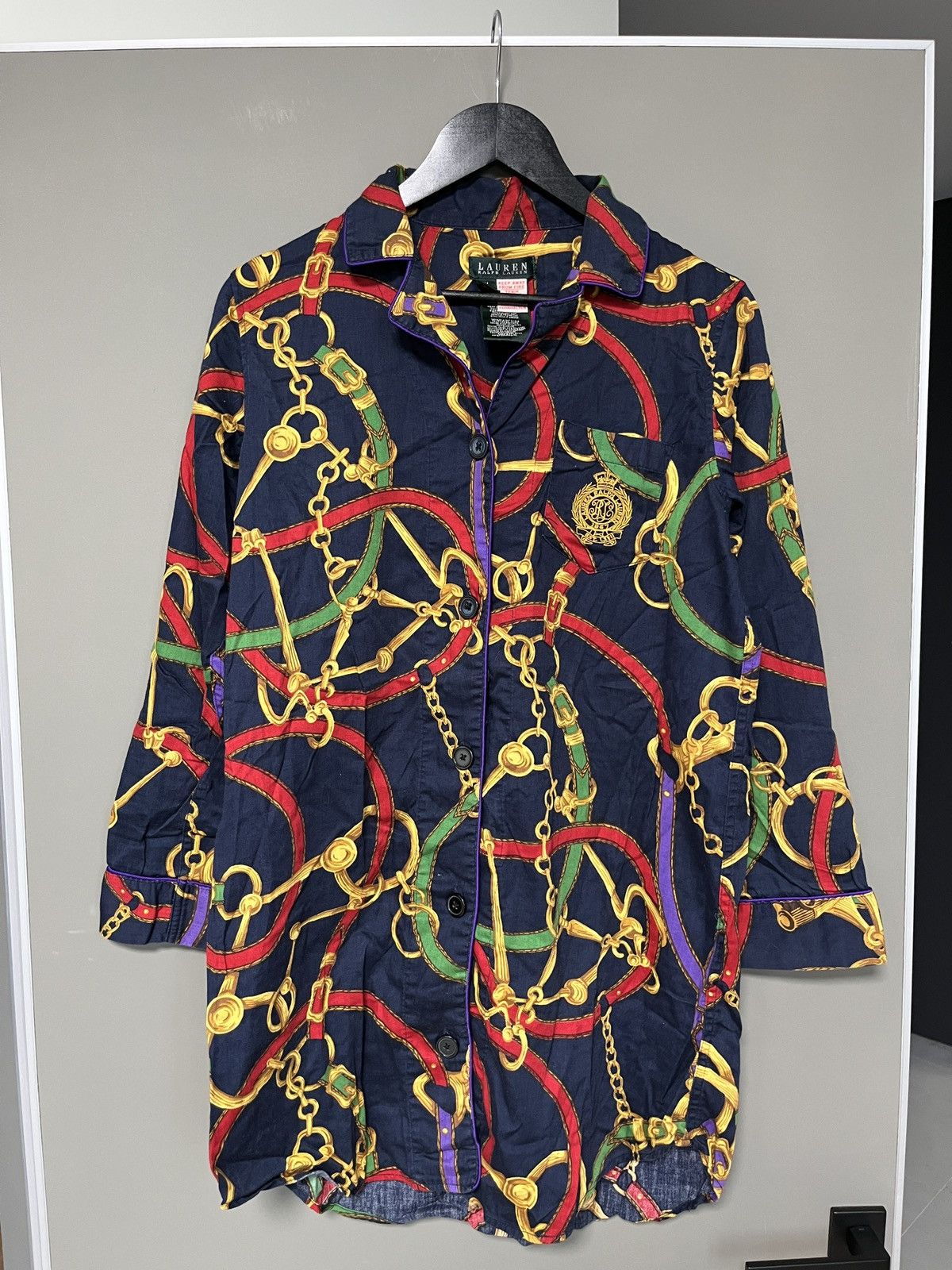 Lauren Ralph Lauren Lauren Ralph Lauren Equestrian Blue Chains Light Coat Size M / US 6-8 / IT 42-44 - 1 Thumbnail