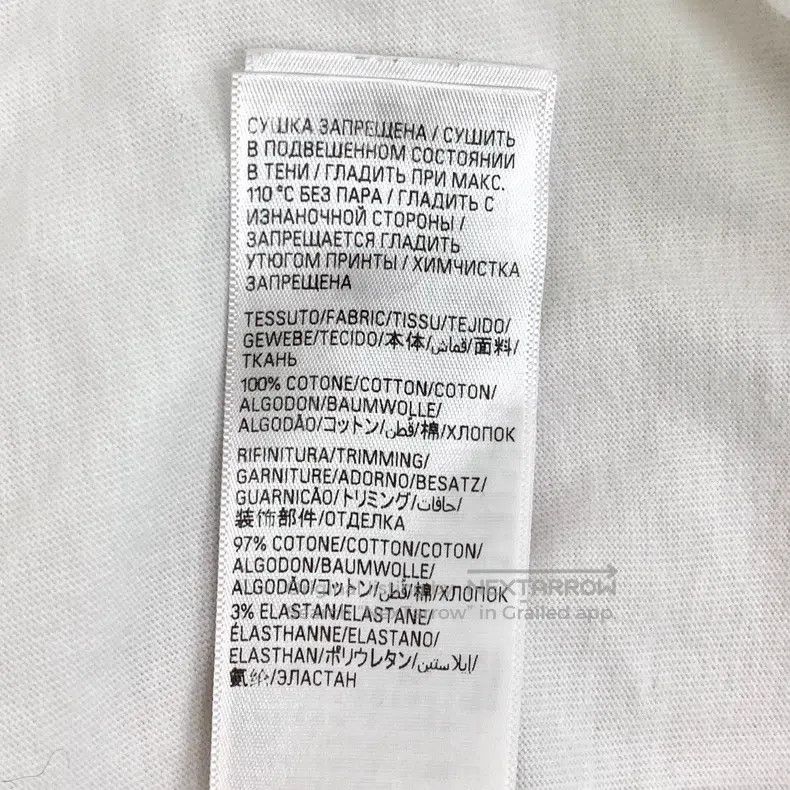 Balenciaga Balenciaga White Logo Letter Graffiti Print Cotton Round N Size US S / EU 44-46 / 1 - 9 Thumbnail
