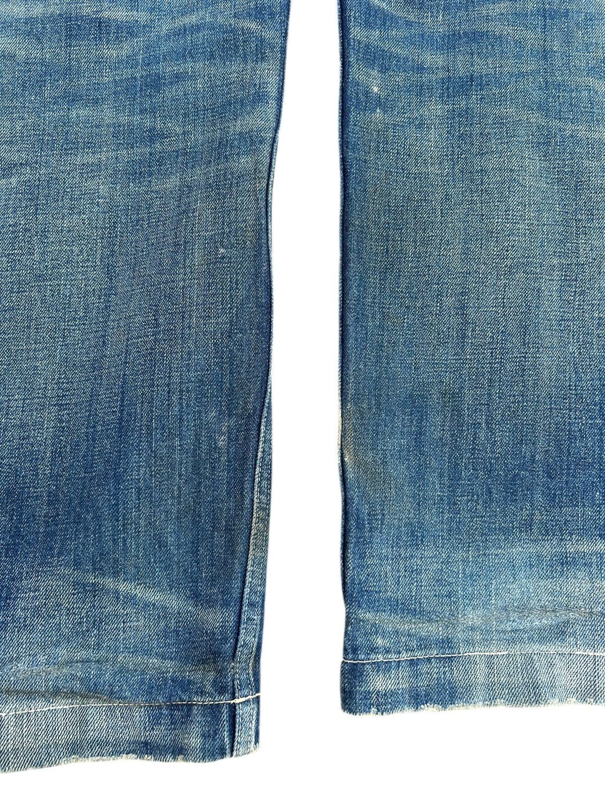 Kaws Thrashed Original Fake Kaws Selvedge Denim Jeans Size US 34 / EU 50 - 17 Thumbnail