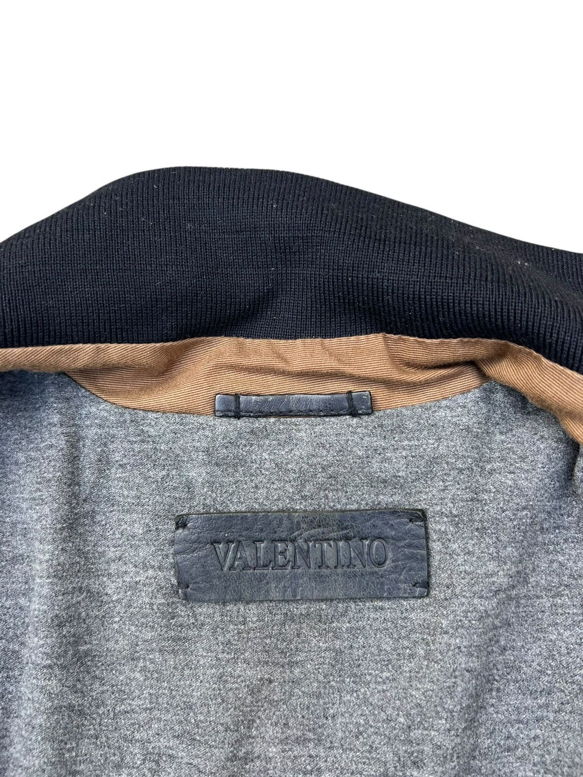 Valentino Valentino Patina Lambskin Leather Bomber Jacket Size US S / EU 44-46 / 1 - 14 Thumbnail