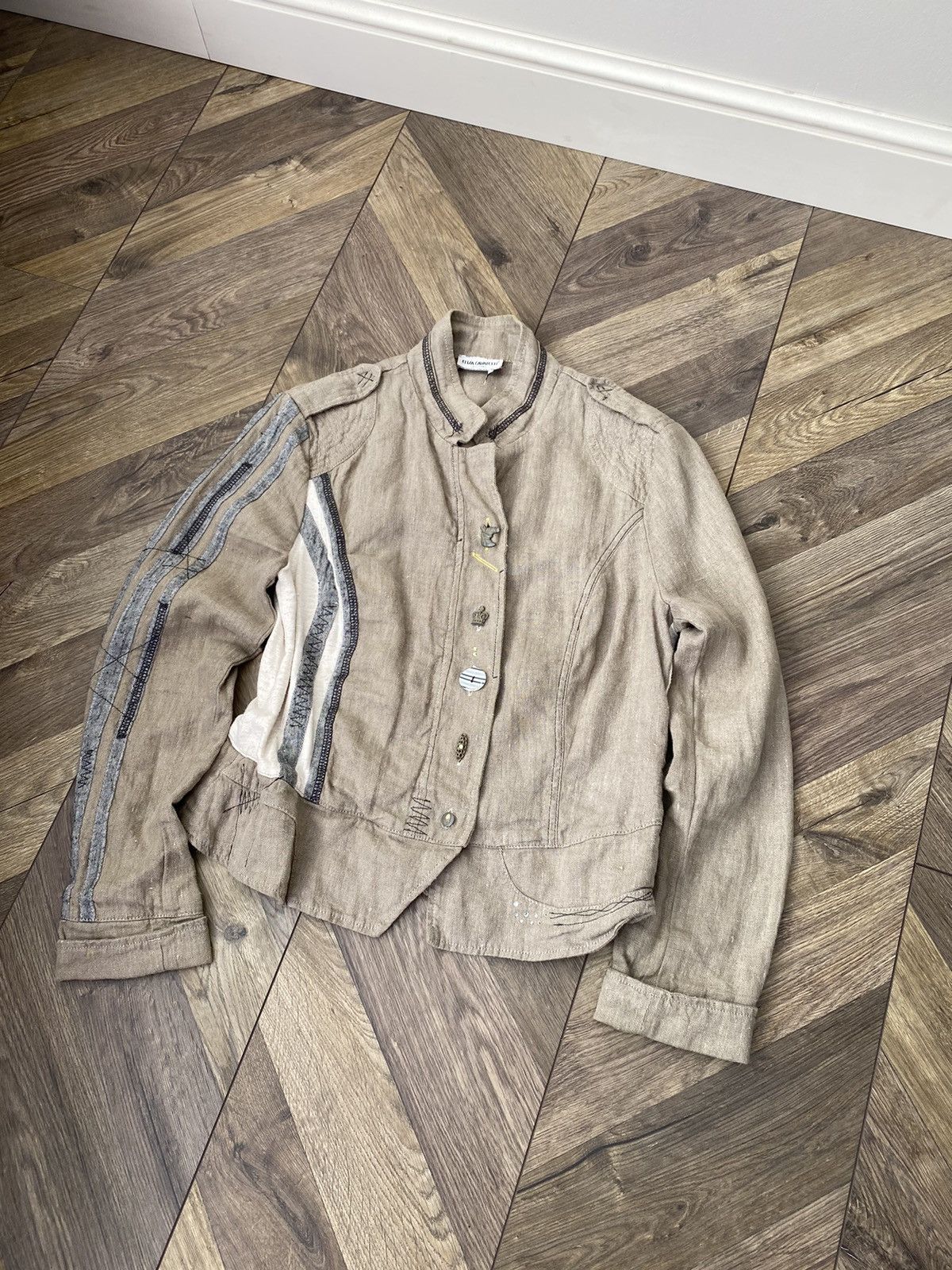 Elisa Cavaletti × Vintage Vintage Elisa Cavaletti women's archival Jacket Size L / US 10 / IT 46 - 4 Thumbnail