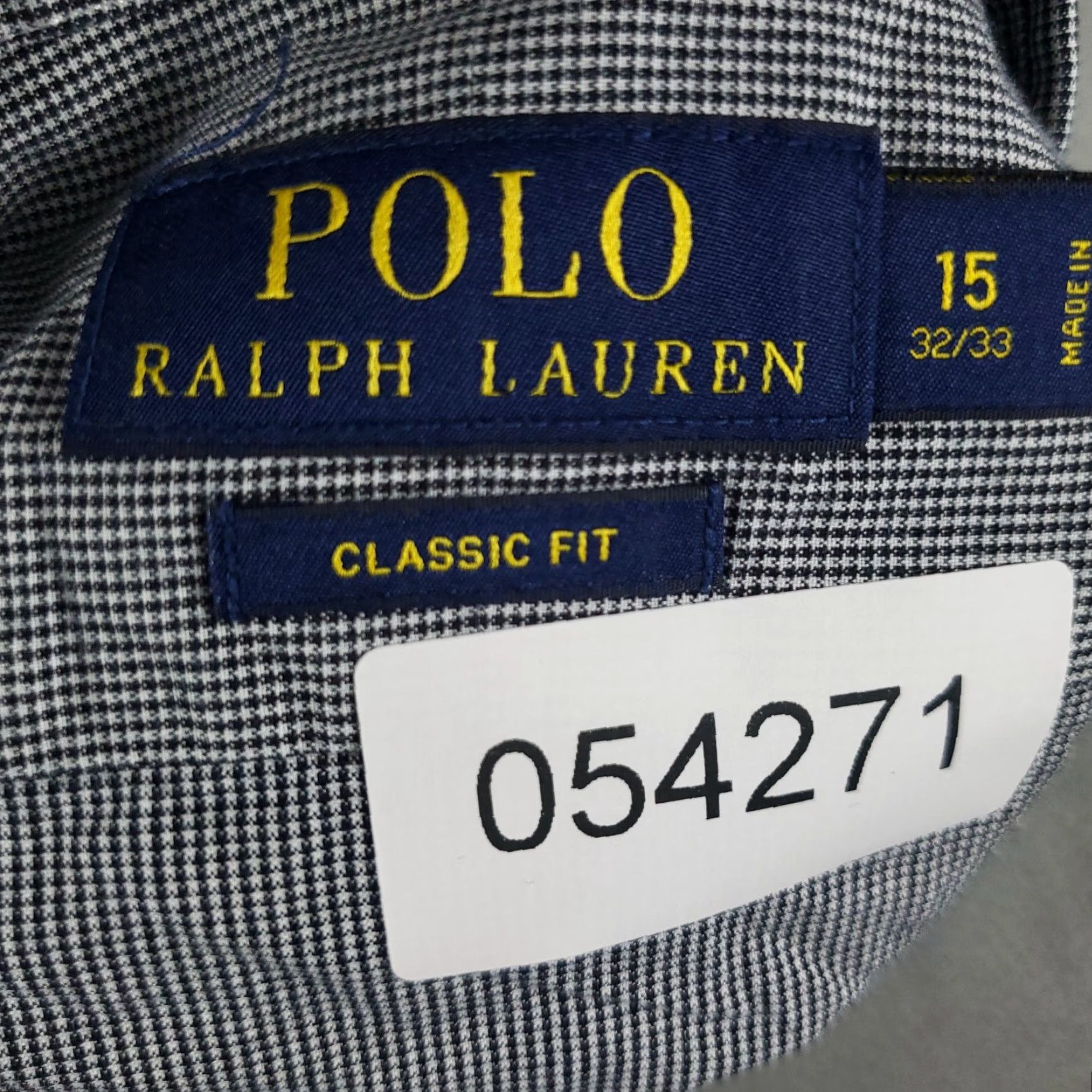 Ralph Lauren Ralph Lauren Shirt Mens Blue Dress Button Up Long Sleeve Size 15 Size 40R - 7 Thumbnail