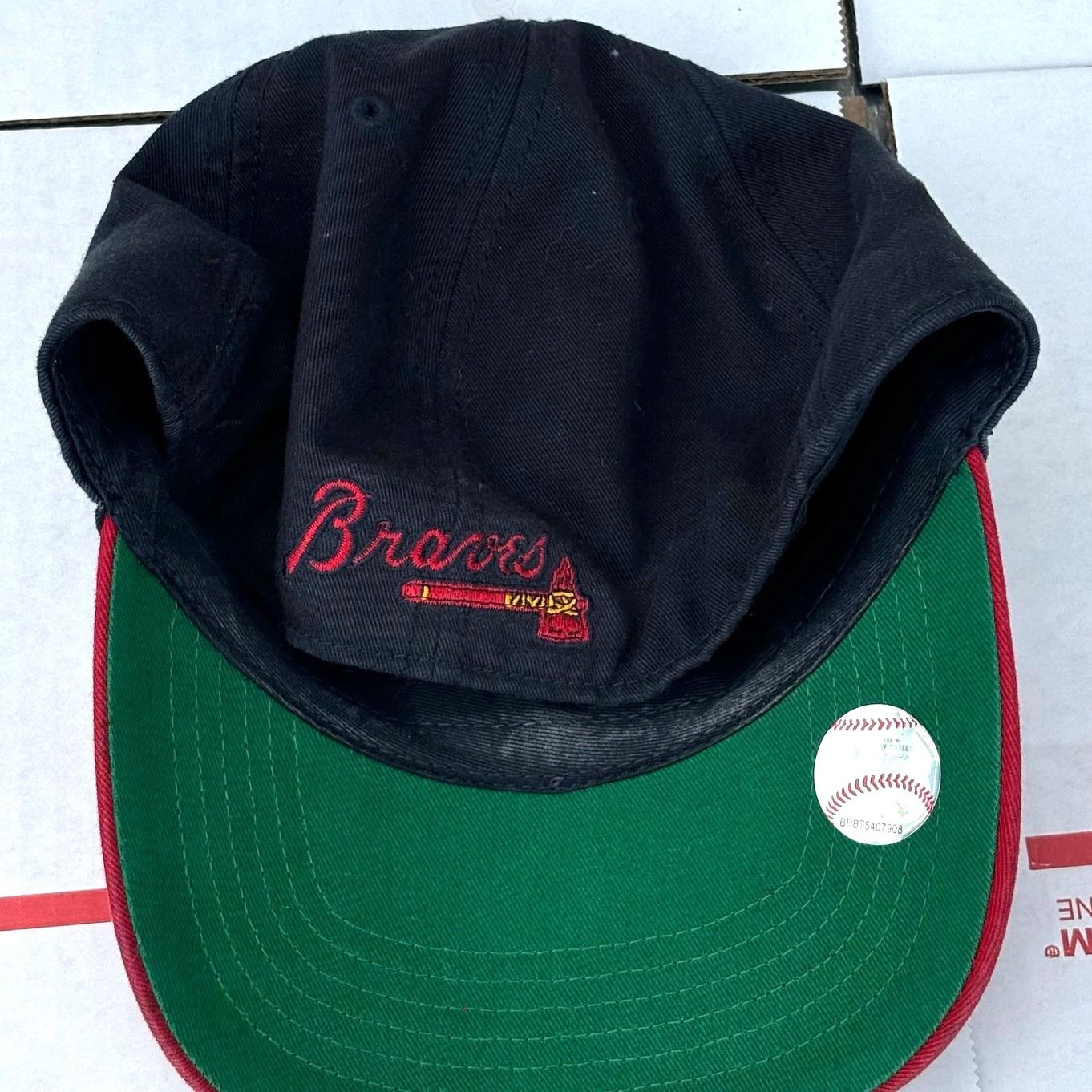 MLB Red Atlanta Braves MLB Men's Hat Size ONE SIZE - 7 Thumbnail