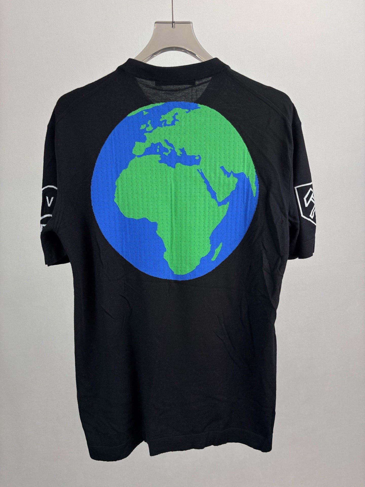 Louis Vuitton Louis Vuitton Piano Earth Knit Short Sleeve T-Shirt Size US XL / EU 56 / 4 - 2 Thumbnail