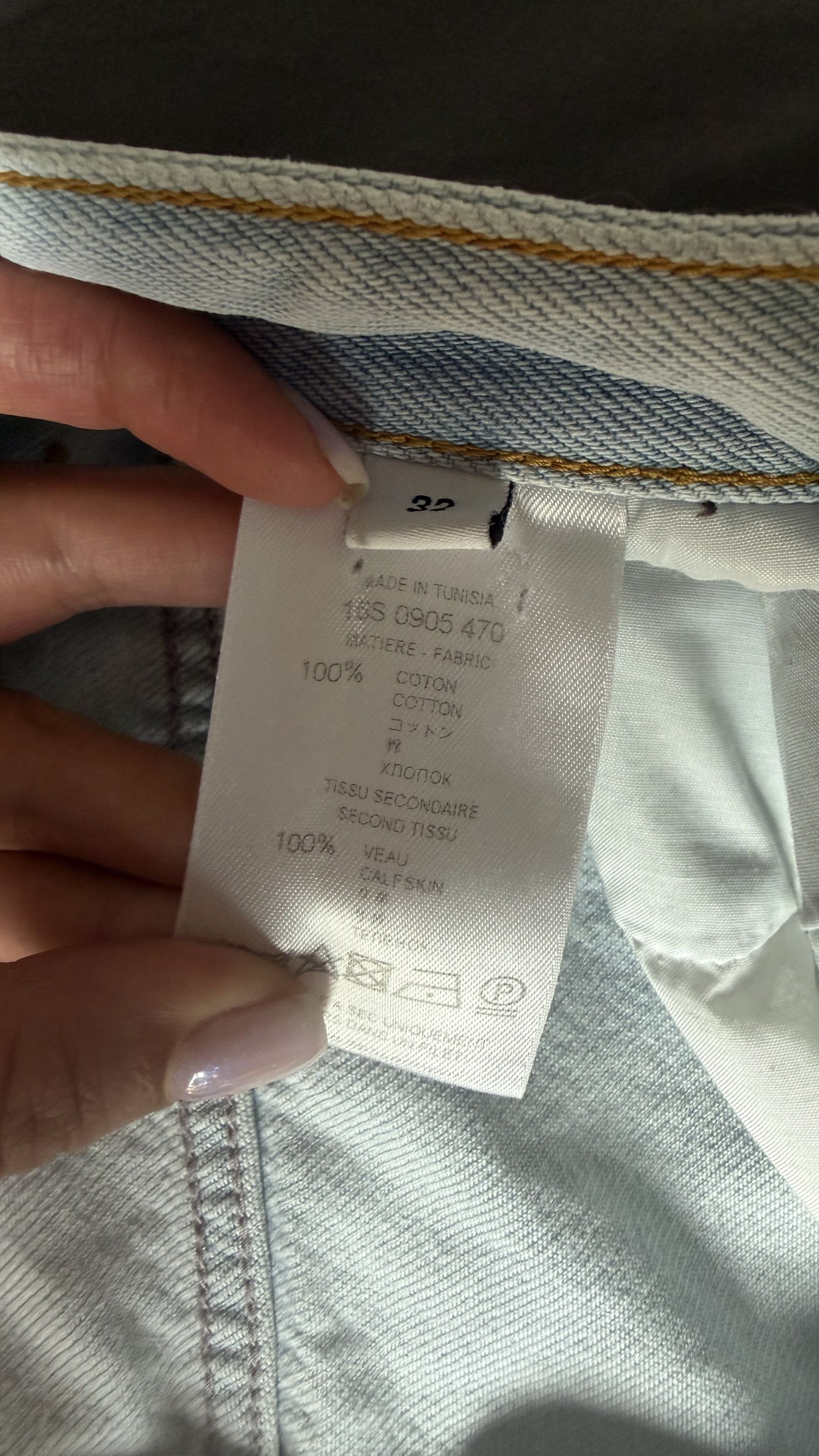 Riccardo Tisci Givenchy SS10 Star Patch Denim Jeans vintage 2010 y2k Size US 32 / EU 48 - 7 Thumbnail