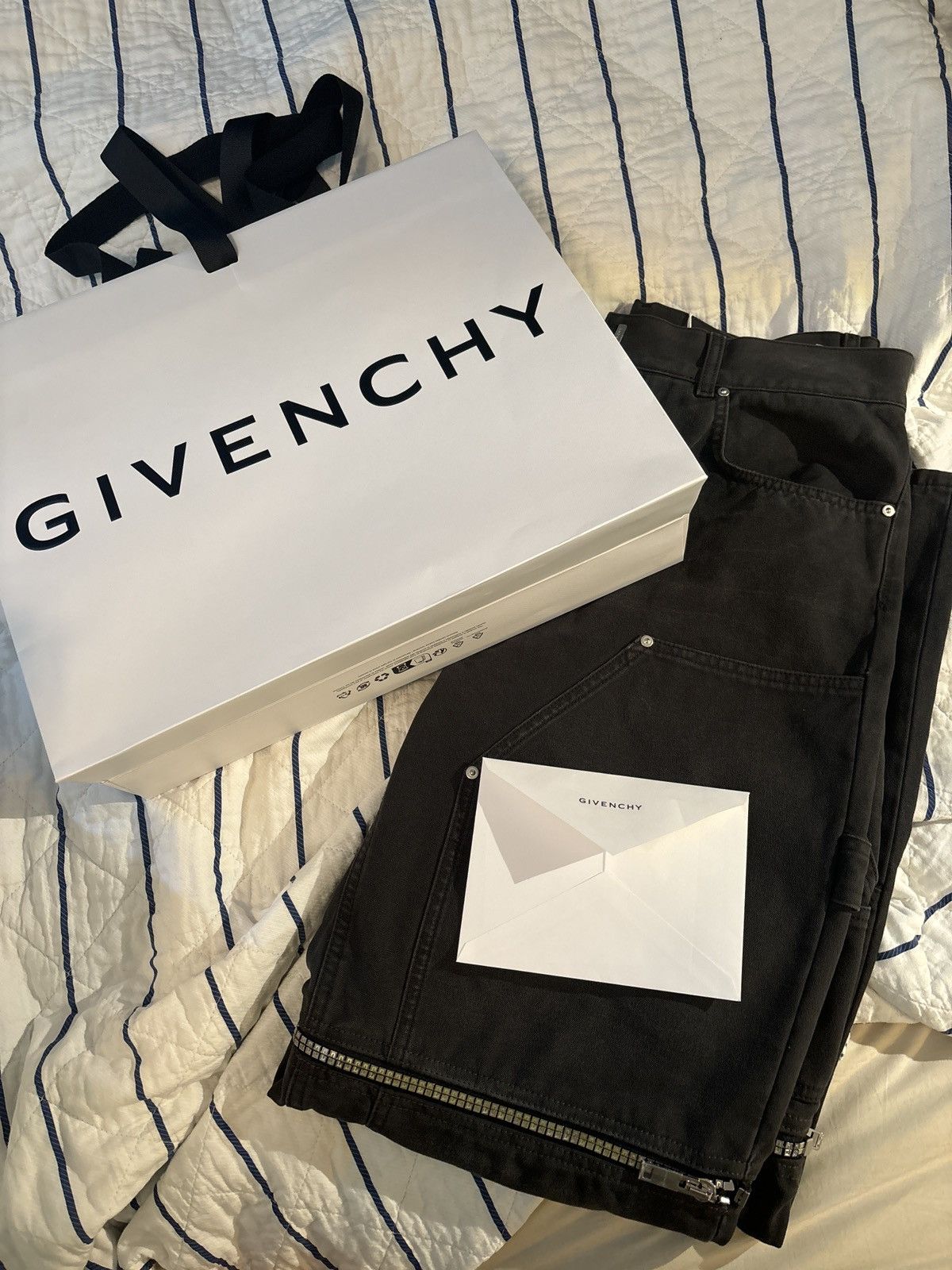 Givenchy Hybrid Carpenter Pants Size US 30 / EU 46 - 11 Thumbnail
