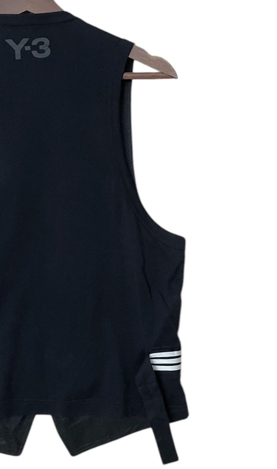 Japanese Brand × Yohji Yamamoto Vintage Japanese Brand Y-3 Yohji Yamamoto Vest 2000s Size US XS / EU 42 / 0 - 6 Thumbnail