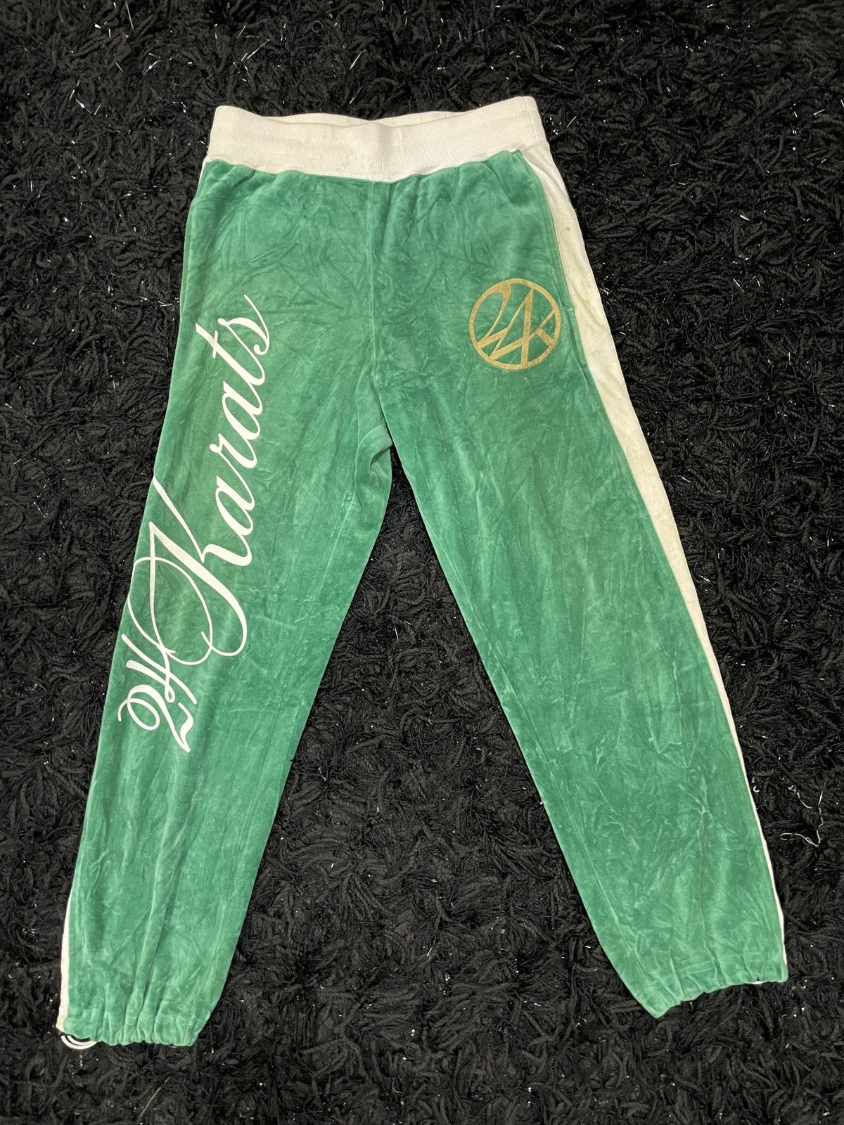 Japanese Brand 24Karat Exile Tribe Sweatpants Big logo Y2K Hip hop style Size US 32 / EU 48 - 1 Thumbnail