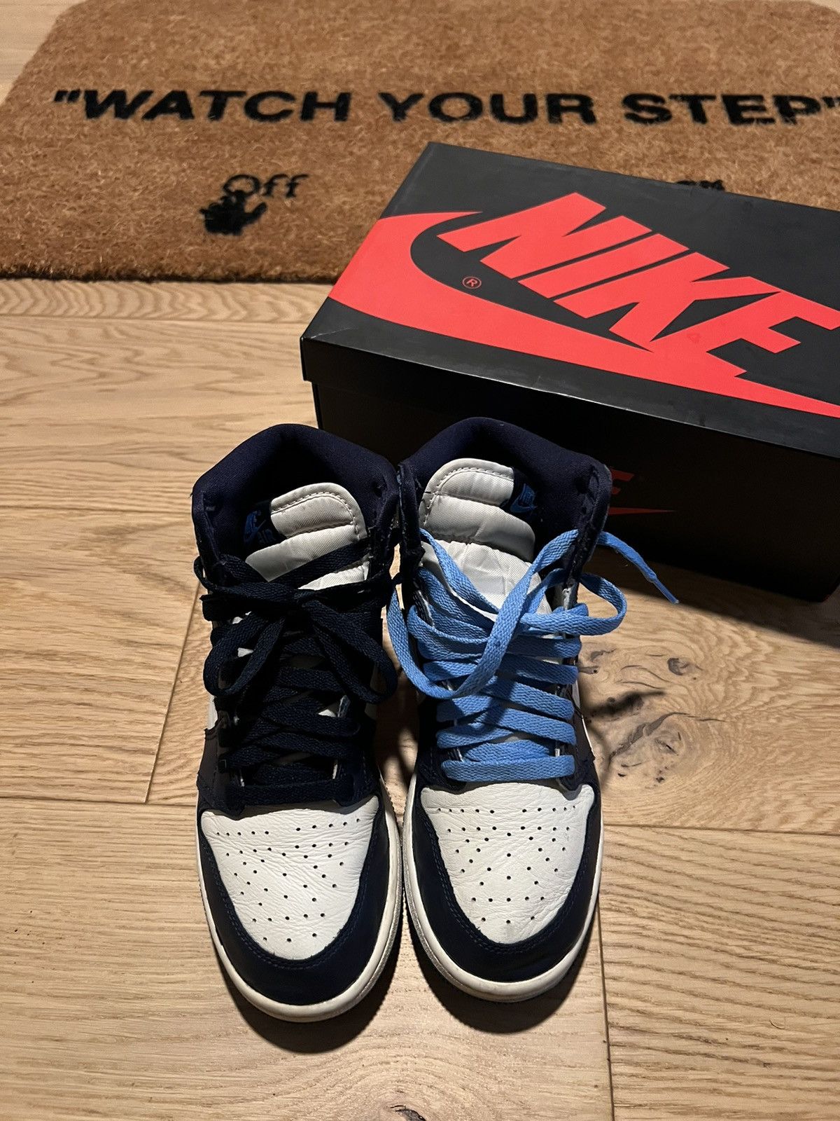 Jordan Brand Air Jordan 1 obsidian Size US 5.5 / EU 38 - 3 Thumbnail