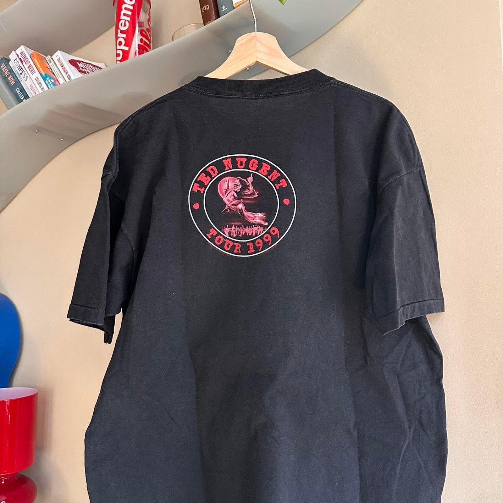 Band Tees × Vintage Vintage 1999 Ted Nugent Band Shirt Size US XL / EU 56 / 4 - 5 Thumbnail