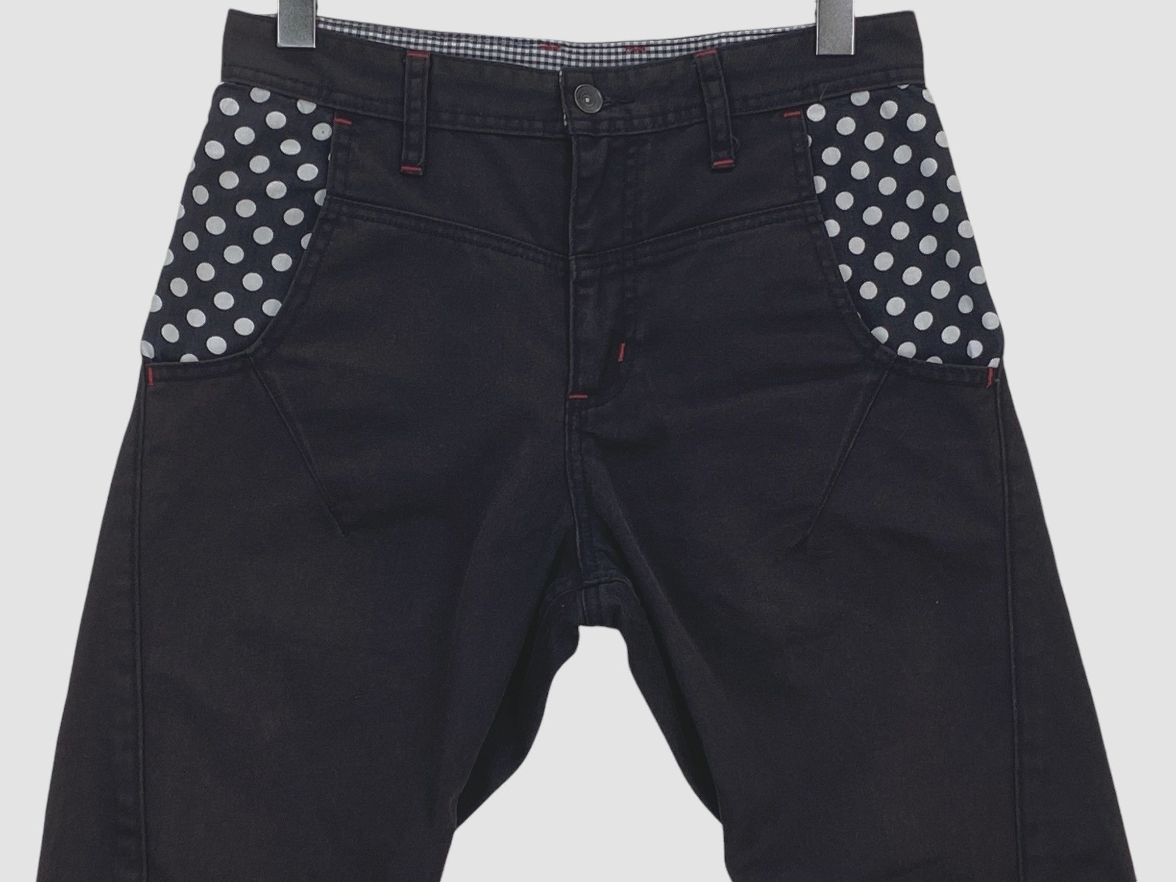 Japanese Brand RMT Double Waist Pants Stripes Skateboards Hickory Size US 29 - 3 Thumbnail