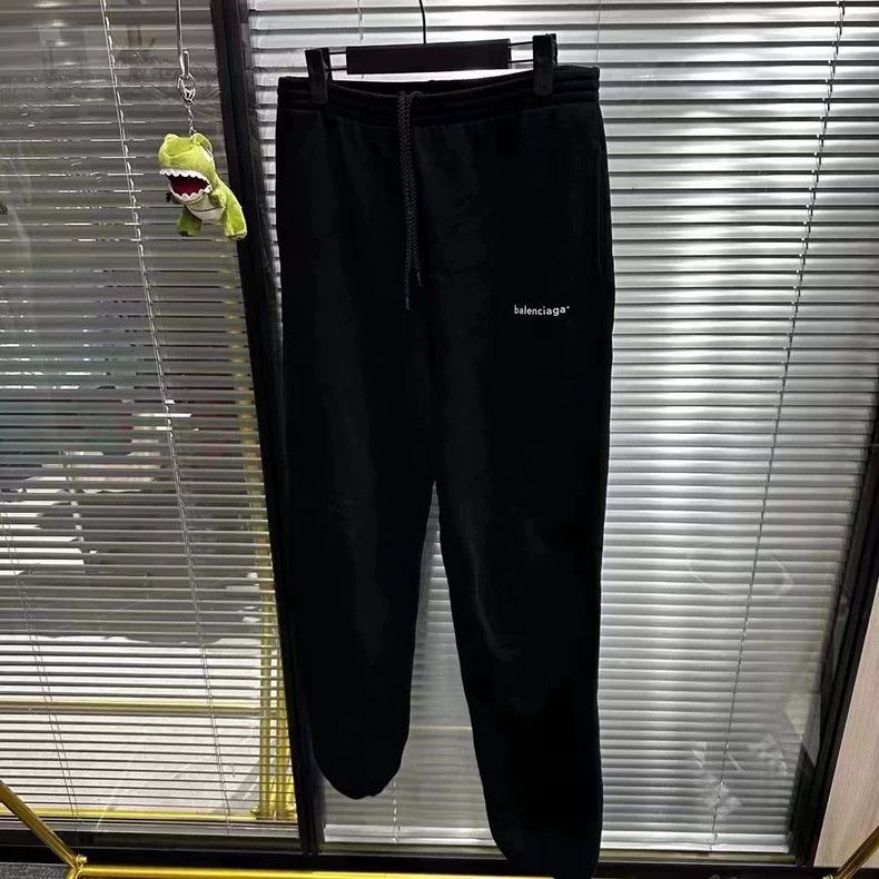 Balenciaga Balenciaga Black Logo Sweatpants XS - dmc Size US 26 / EU 42 - 1 Thumbnail