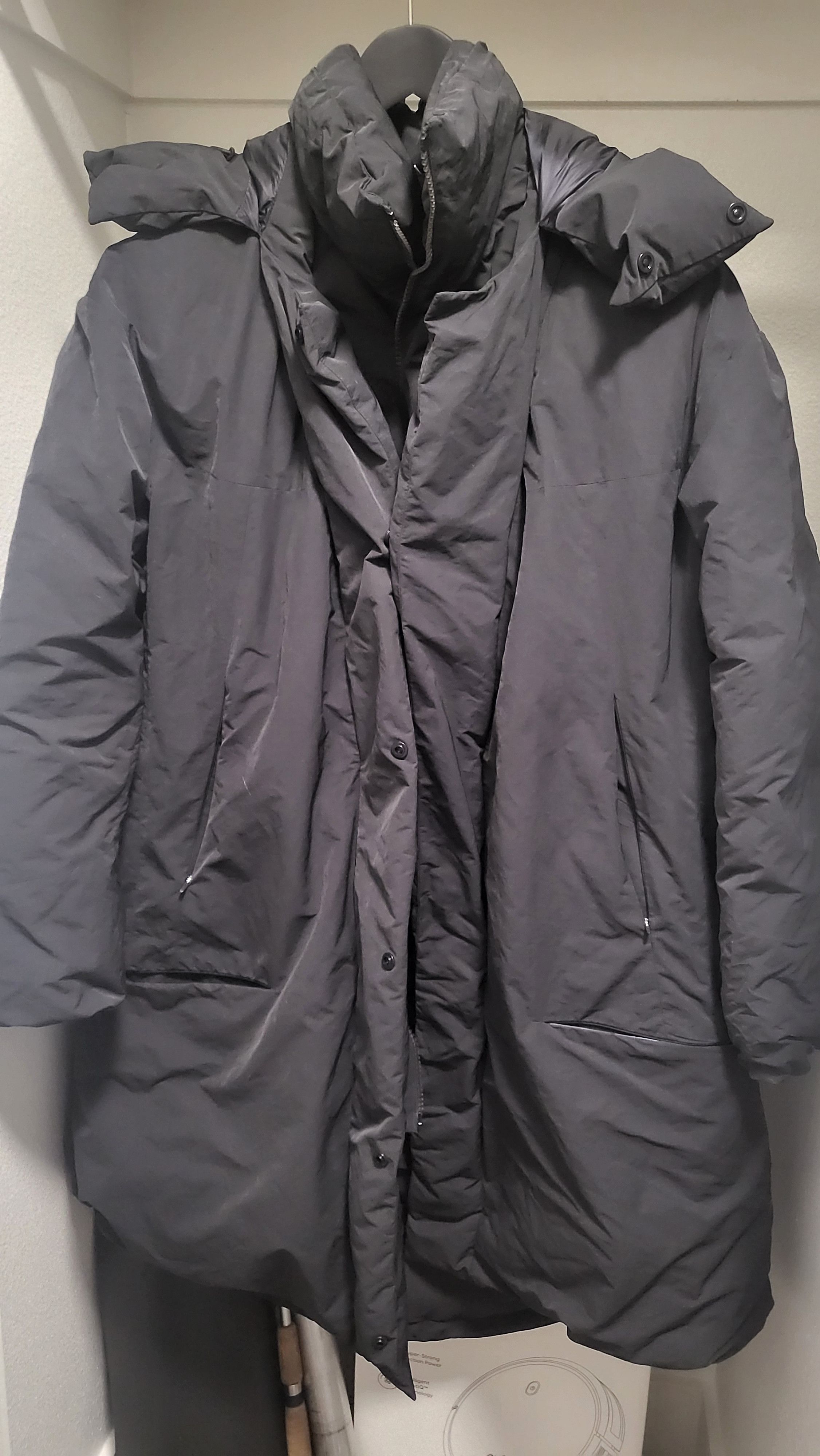 Y-3 3 STP Reversible Layered Track Coat | Grailed