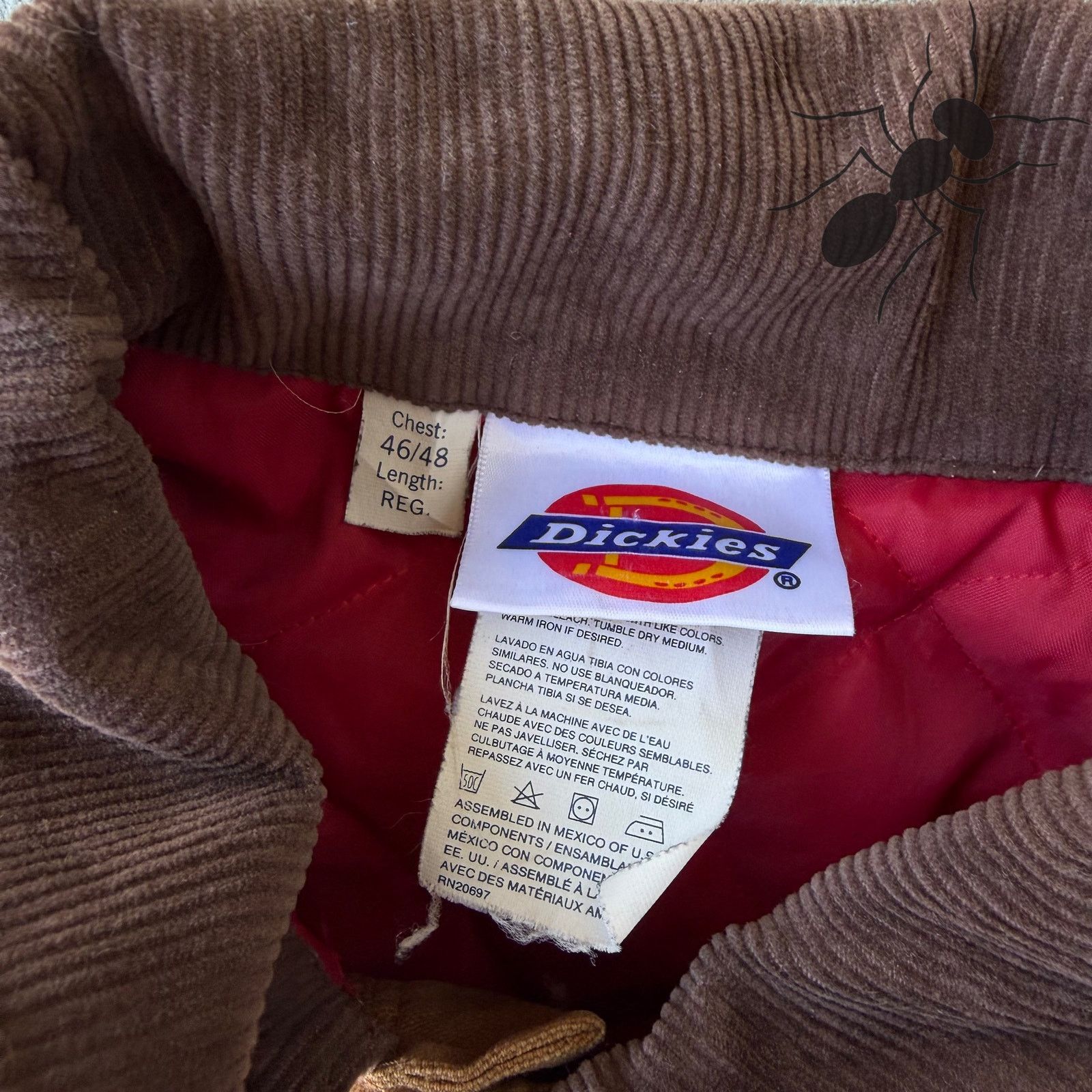 Dickies × Vintage Vintage Y2K dickies brown cropped work wear jacket Size US XL / EU 56 / 4 - 6 Thumbnail