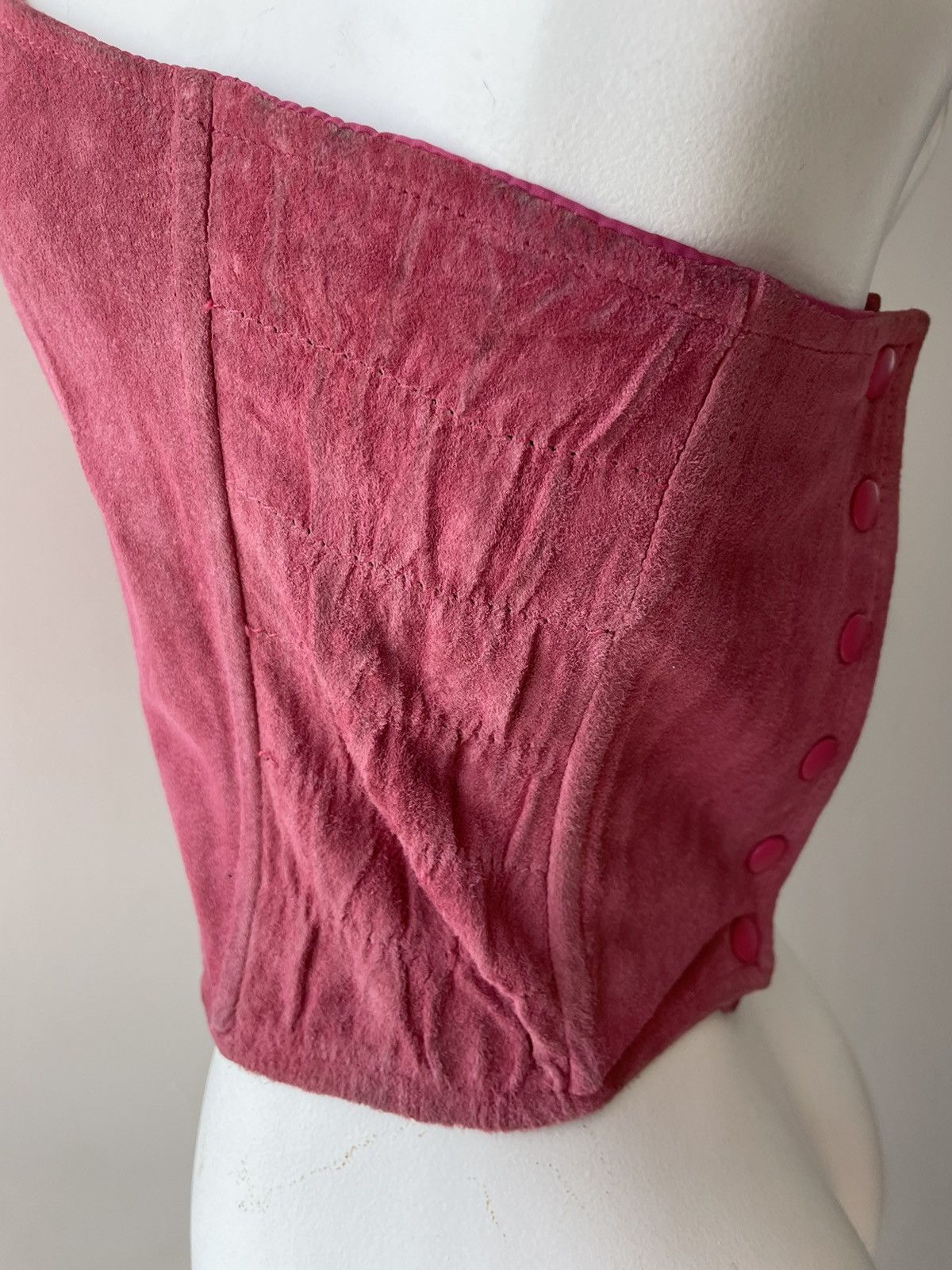 Vintage Vintage leather corset Size M / US 6-8 / IT 42-44 - 12 Thumbnail