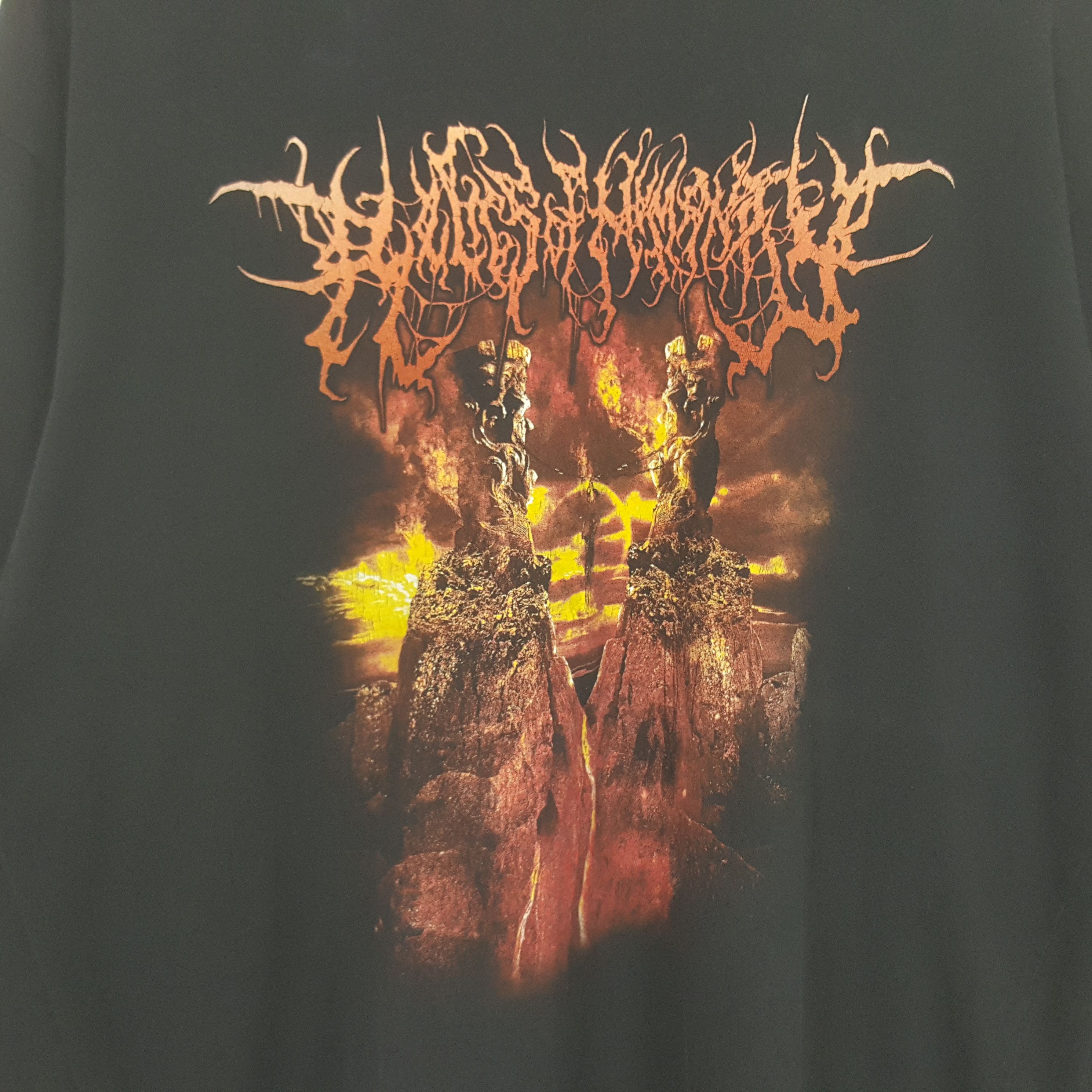 Band Tees Vintage Angelcorpse The Ribers Of Dead Metal Tshirt RR29 Size US XL / EU 56 / 4 - 2 Thumbnail