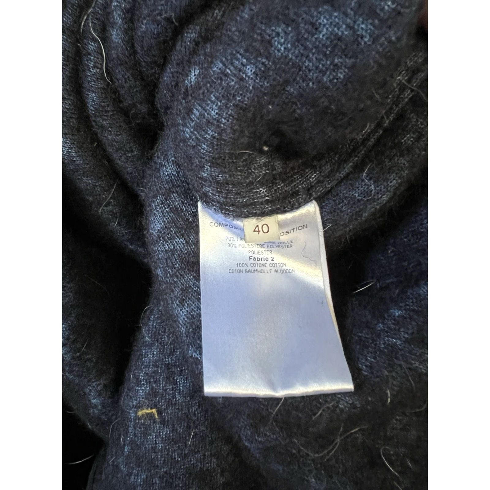 Stella McCartney Stella Mcartney Sweater Mens Blue Oversized Pullover Size 40 Regular Size US L / EU 52-54 / 3 - 4 Thumbnail