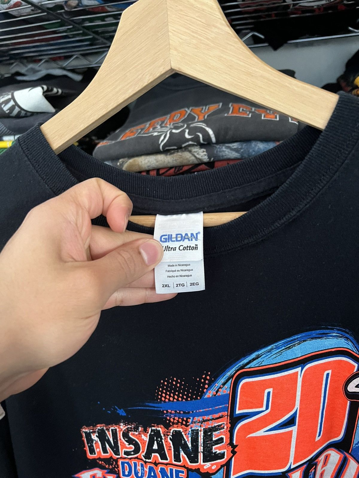 NASCAR 2000s Duane Chamberlain Late Model Tee Size US XXL / EU 58 / 5 - 4 Thumbnail