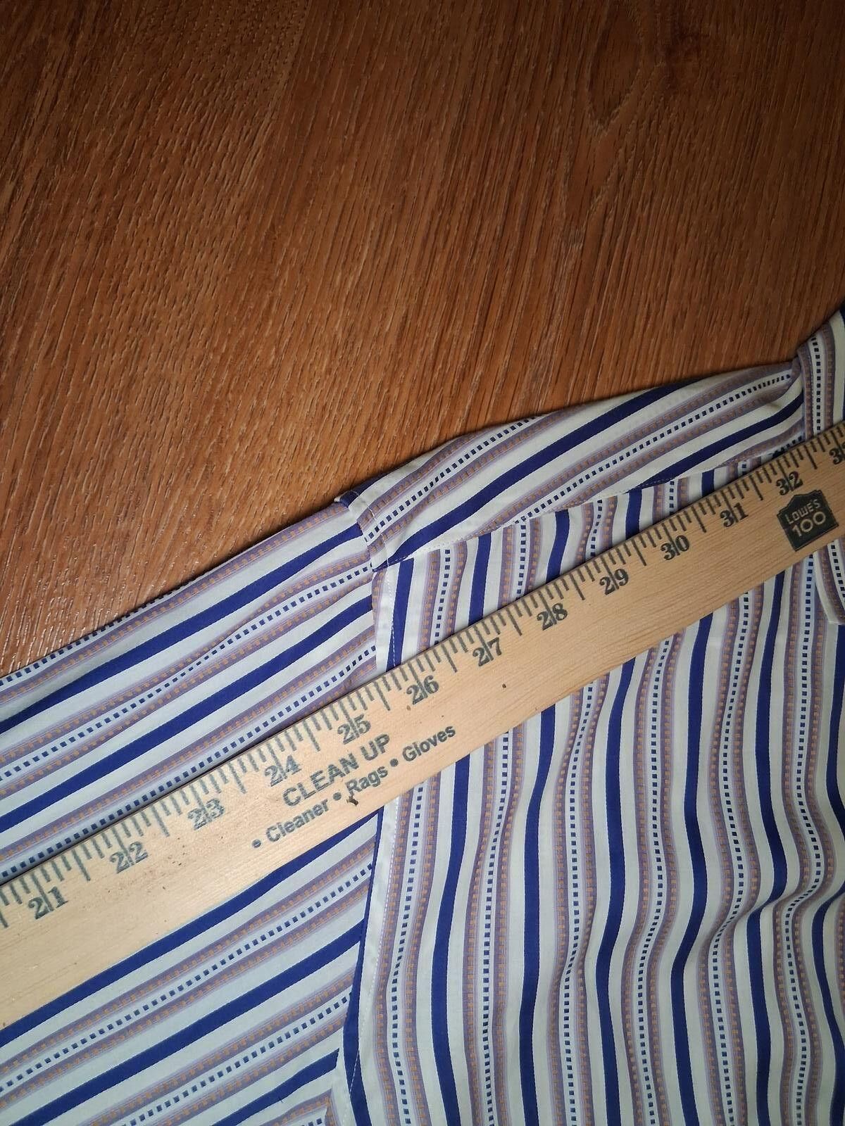 Robert Graham Robert Graham Shirt XL Multicolor Cotton Striped Flip Cuff Size US XL / EU 56 / 4 - 10 Thumbnail