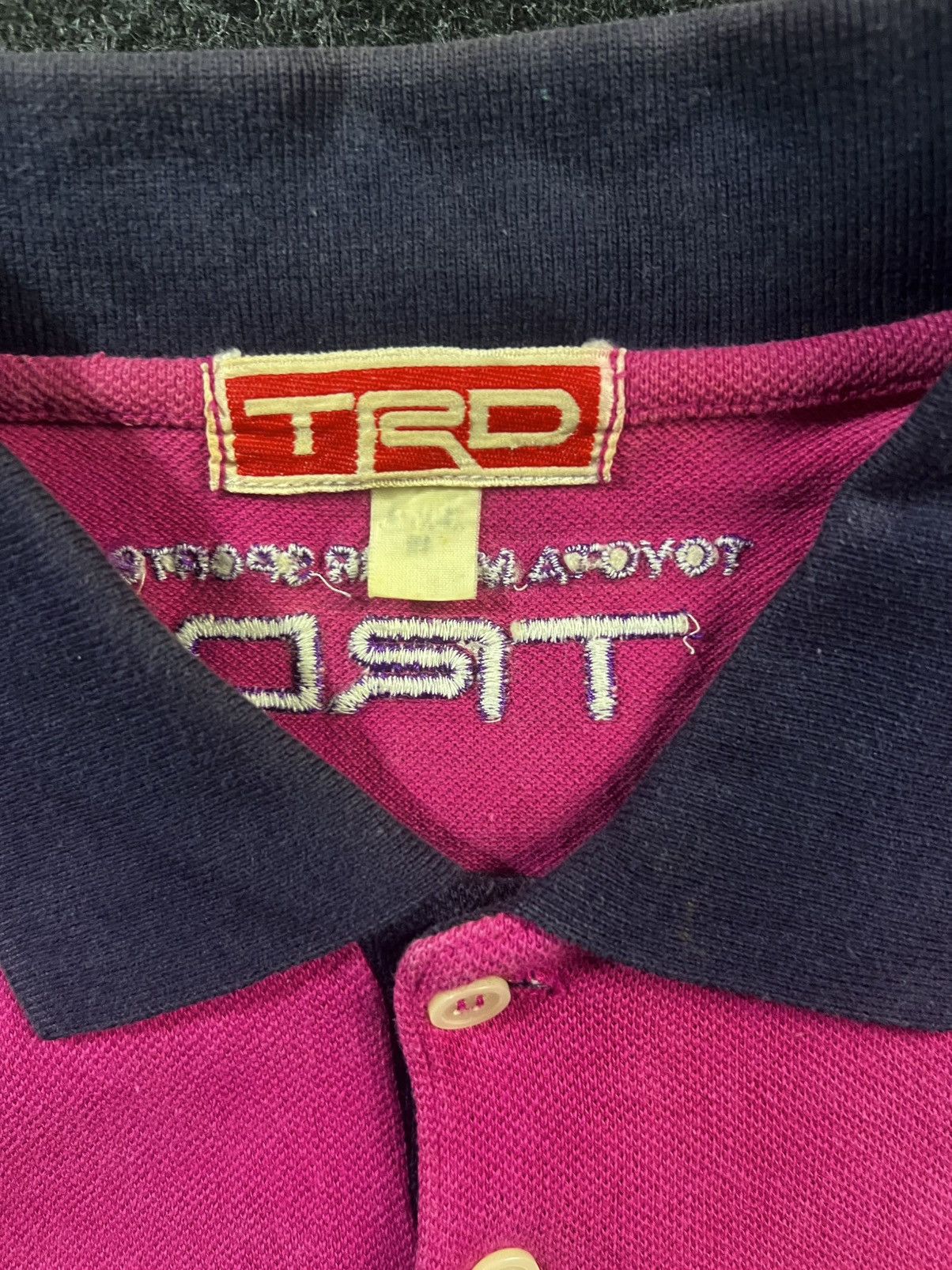 Vintage Toyota TRD Racing Development Polo JDM Mitsubishi Rally Art Size US M / EU 48-50 / 2 - 3 Thumbnail