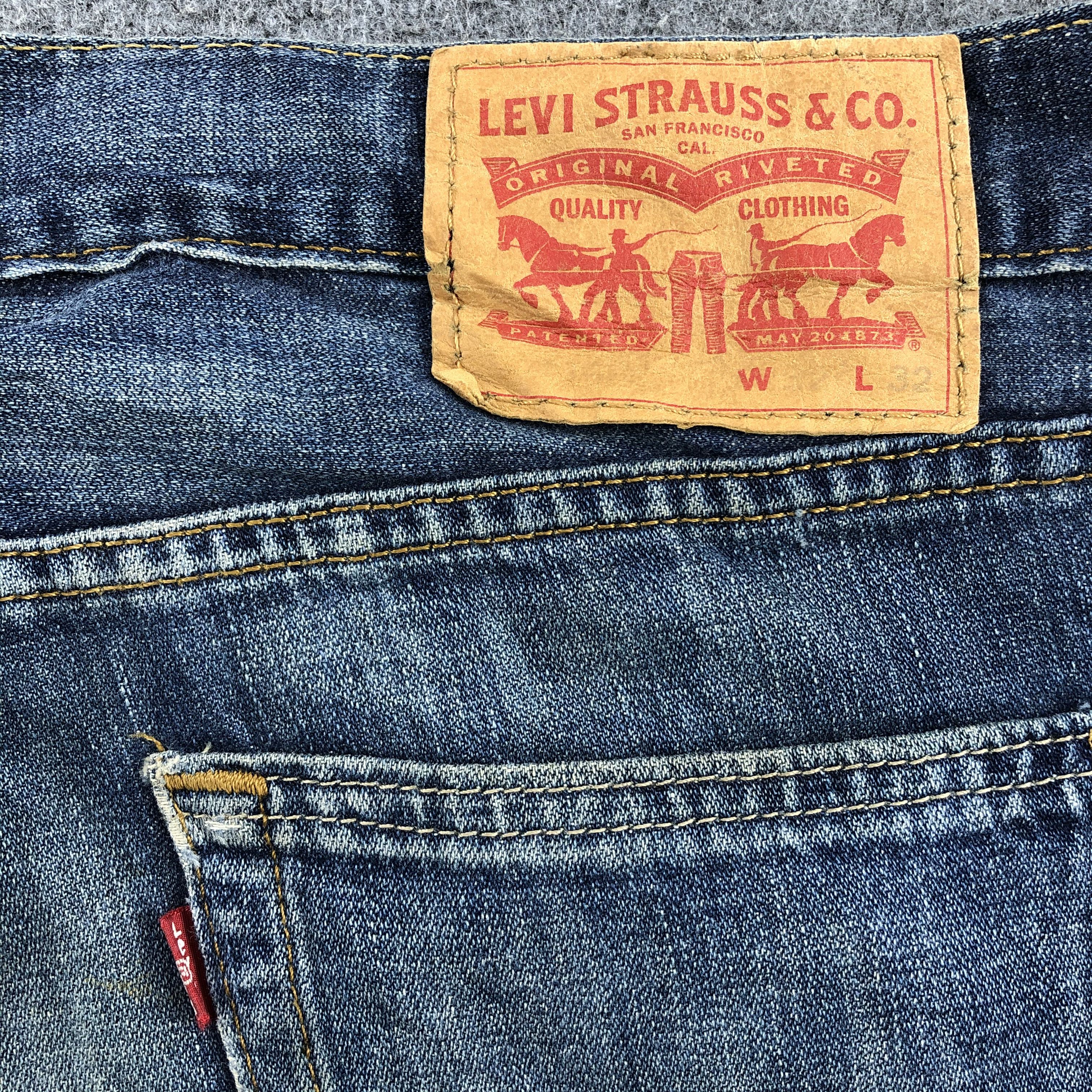 Levi's Vintage Distress Levis 514 Jeans-JM1138 Size US 36 / EU 52 - 5 Thumbnail