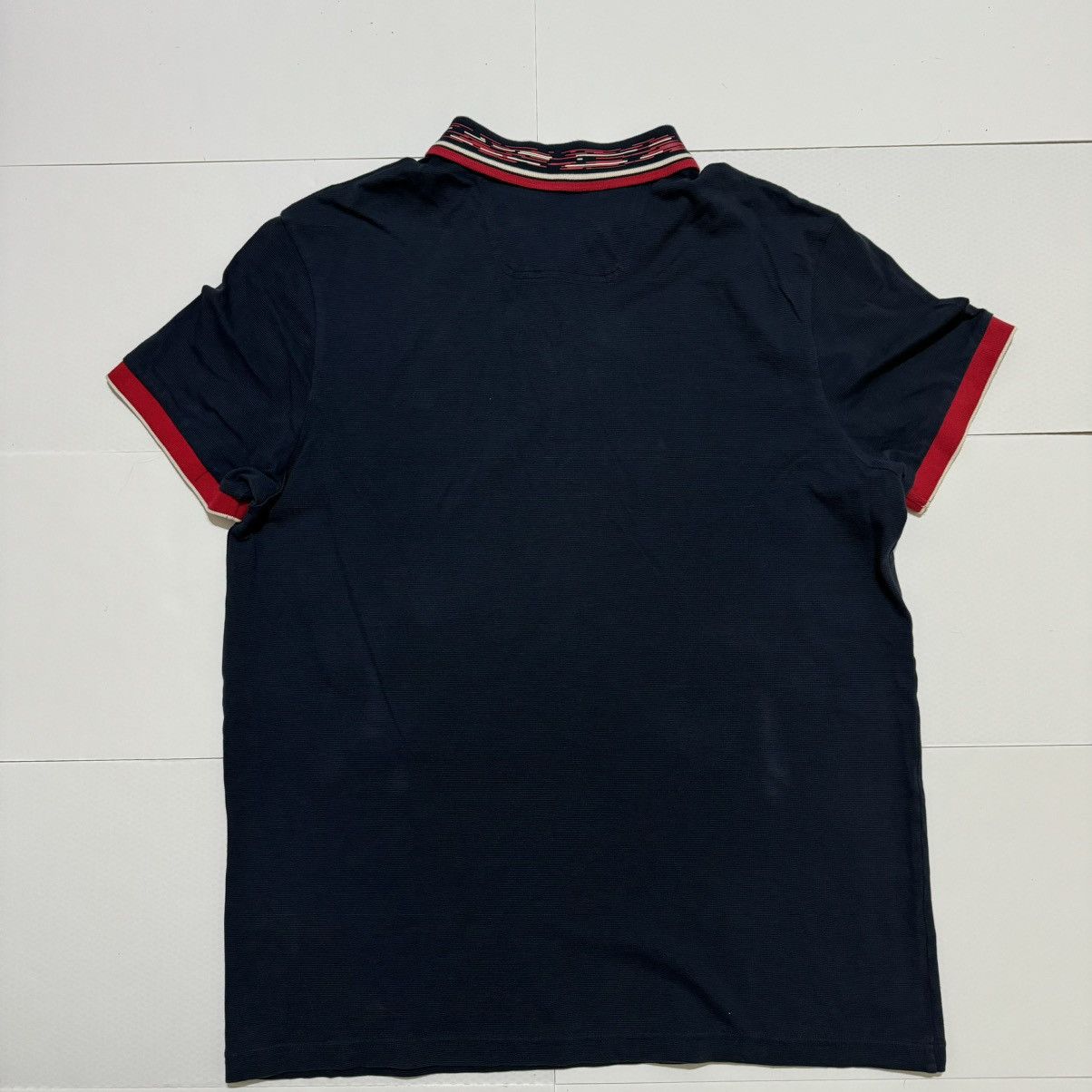 Designer × Hugo Boss Hugo Boss Men’s Blue Navy Polo Shirt Luxury Cotton Size XL Size US XL / EU 56 / 4 - 8 Thumbnail