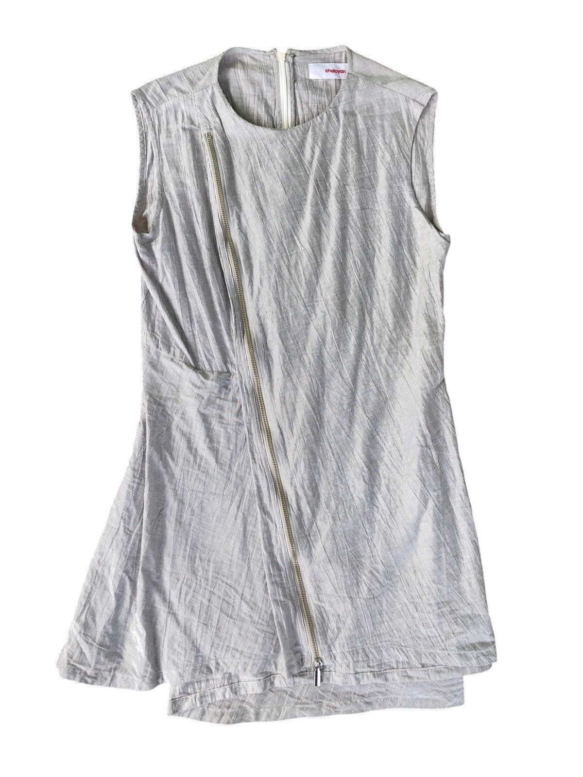 Hussein Chalayan Chalayan by Hussein Chalayan Deconstructed Zipper Dress 2014 Size S / US 4 / IT 40 - 2 Thumbnail