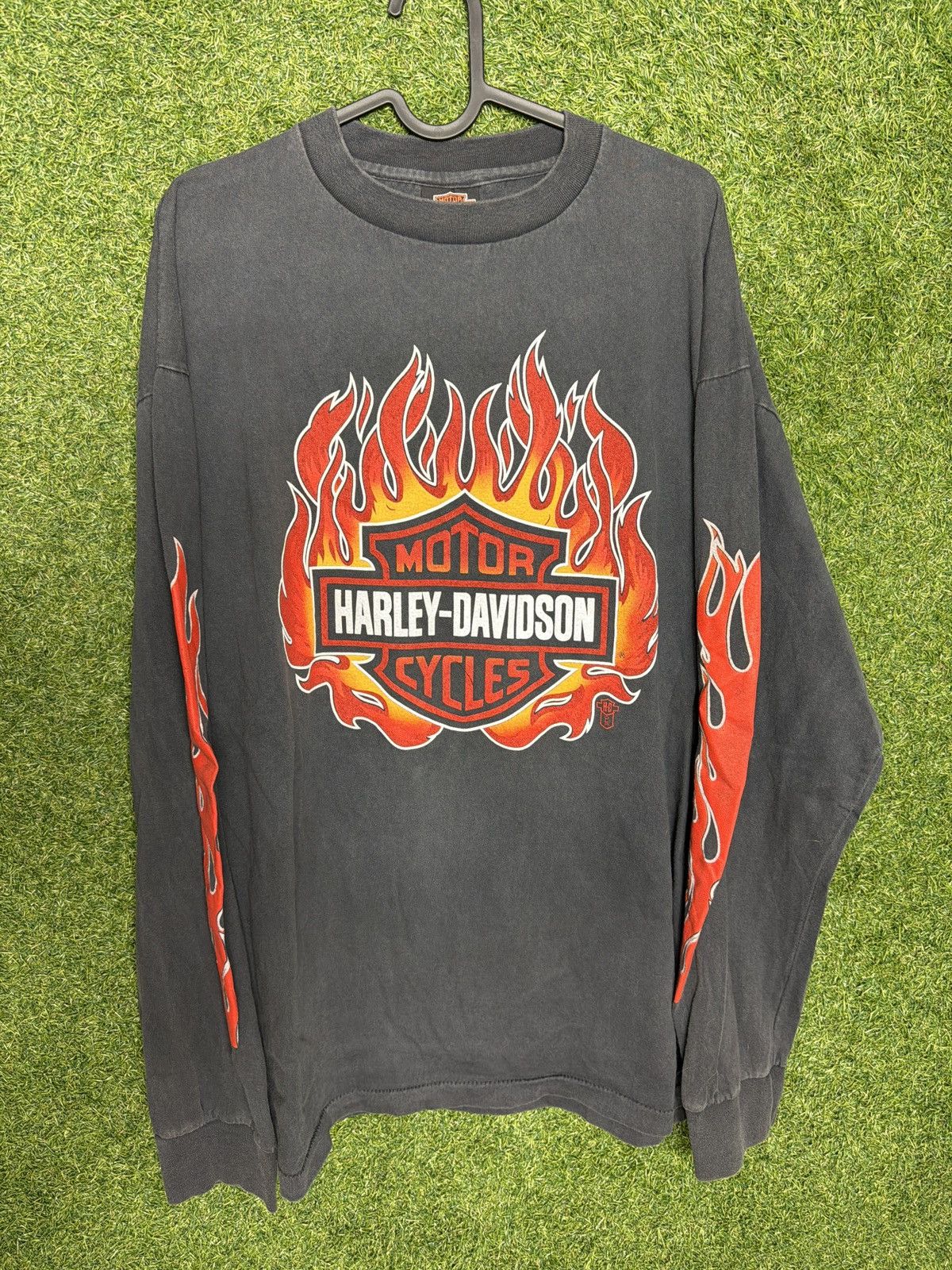 Other Harley Davidson, flames long sleeve shirt Size US XL / EU 56 / 4 - 1 Thumbnail