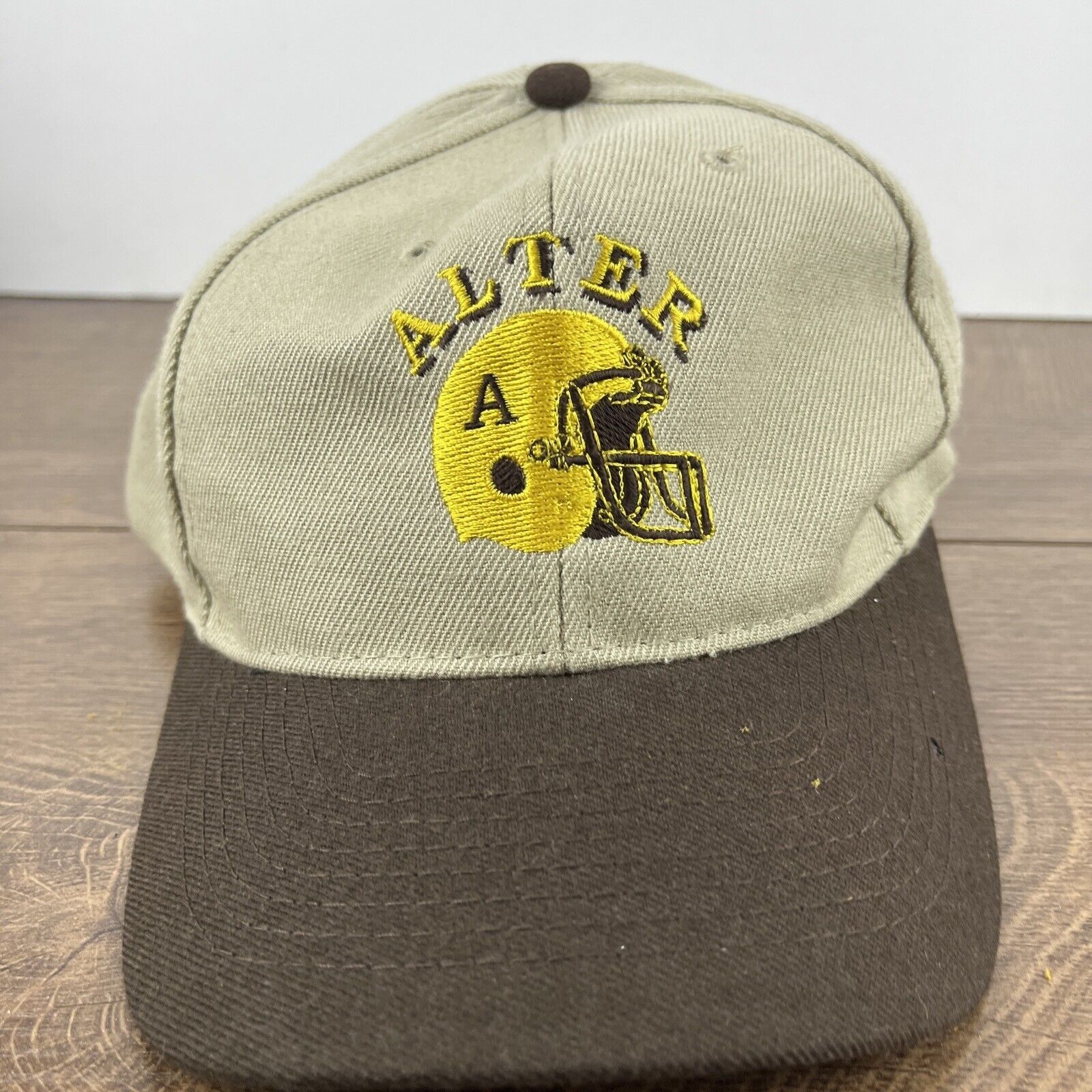 Other Alter Knights Football Hat Tan Brown Hat Adjustable Snapback Size ONE SIZE - 7 Thumbnail