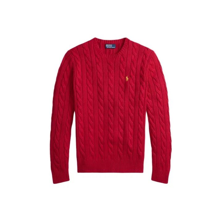 Polo Ralph Lauren Polo Ralph Lauren Pony Embroidery Cable Knit Sweater Size US L / EU 52-54 / 3 - 1 Thumbnail
