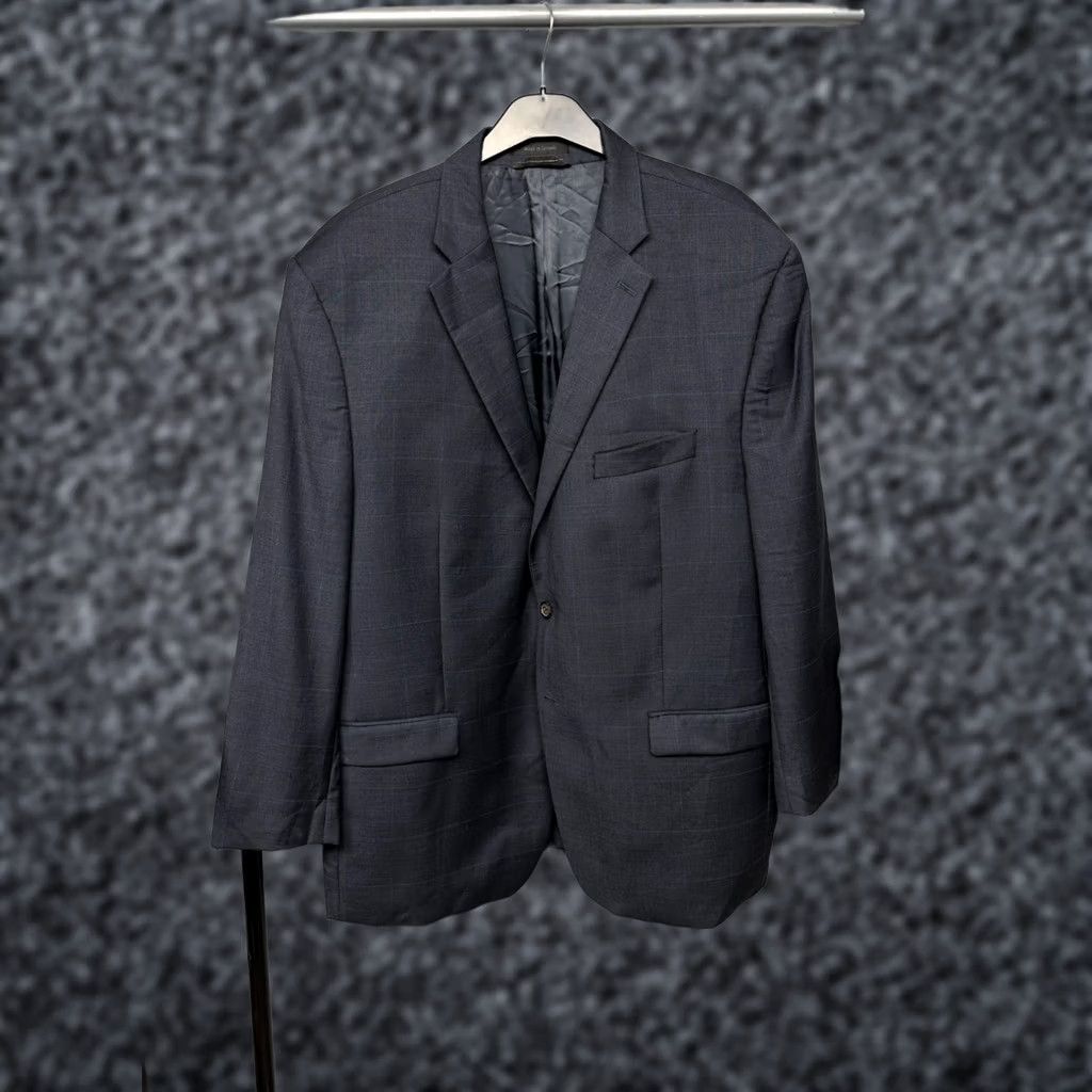 Polo Ralph Lauren Polo Ralph Lauren Vintage Blazer Jacket Wool Mens XXL Blue 2XL Check Wool Blazer Mens Size US XXL / EU 58 / 5 - 1 Thumbnail