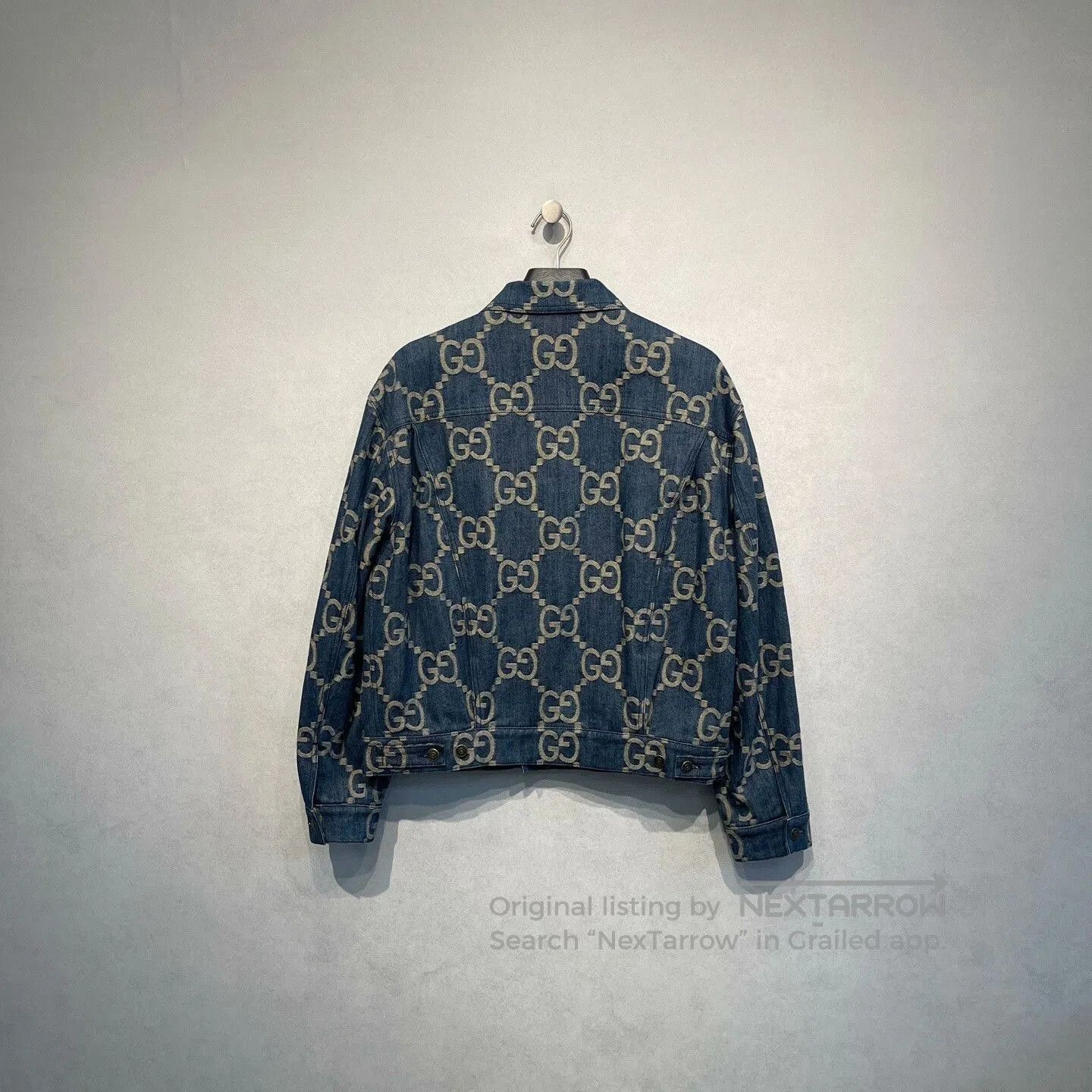 Gucci gucci double g logo denim jacket. Size US L / EU 52-54 / 3 - 2 Thumbnail