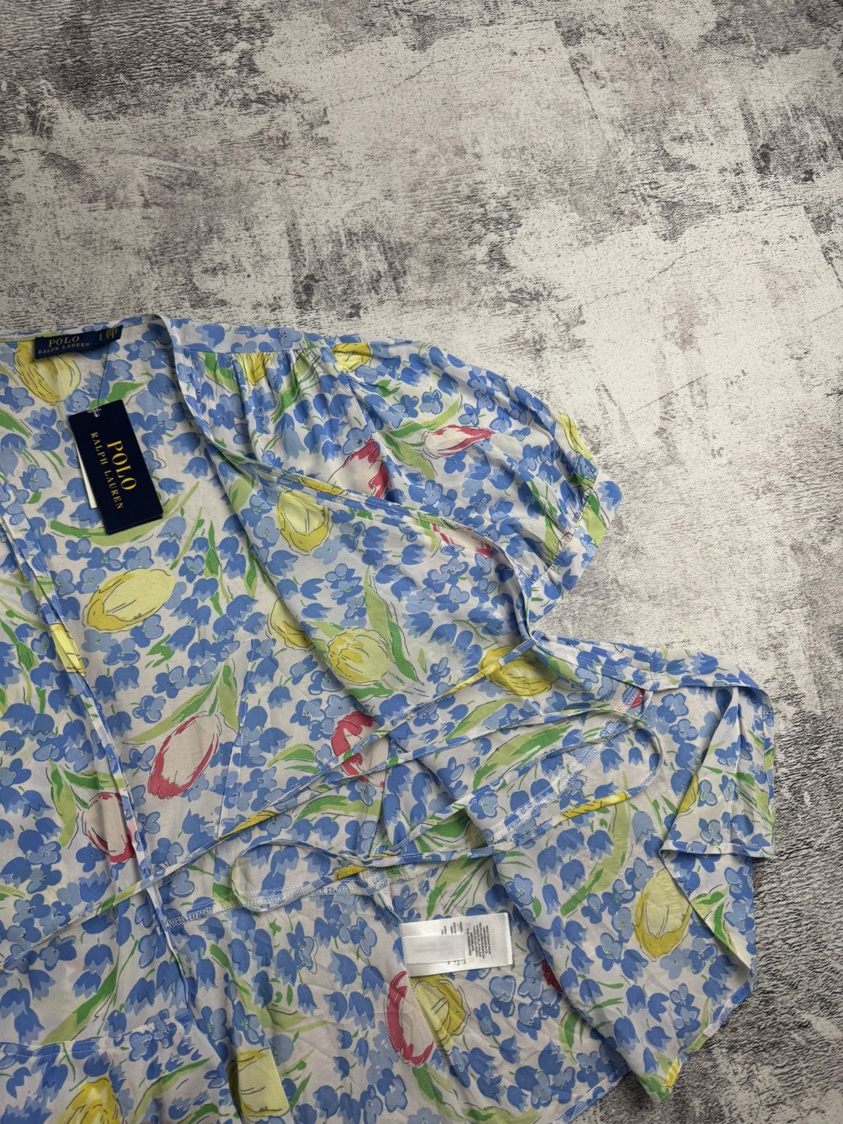Polo Ralph Lauren NEW Polo Ralph Lauren 2023 Viscose Dress Shirt Blouse Top Size L / US 10 / IT 46 - 9 Thumbnail