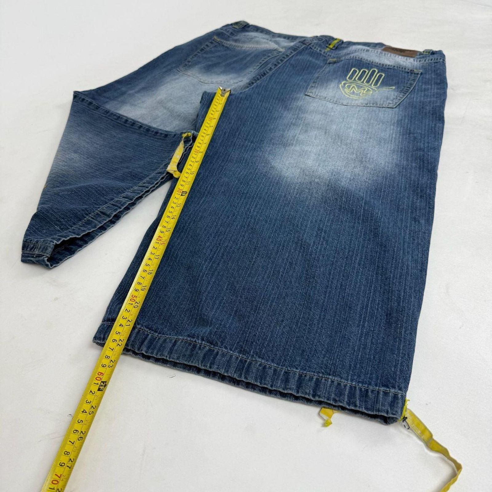 JNCO × Southpole × Vintage Vintage y2k archive faded stonewash baggy wide leg rare jean Size US 40 / EU 56 - 3 Thumbnail