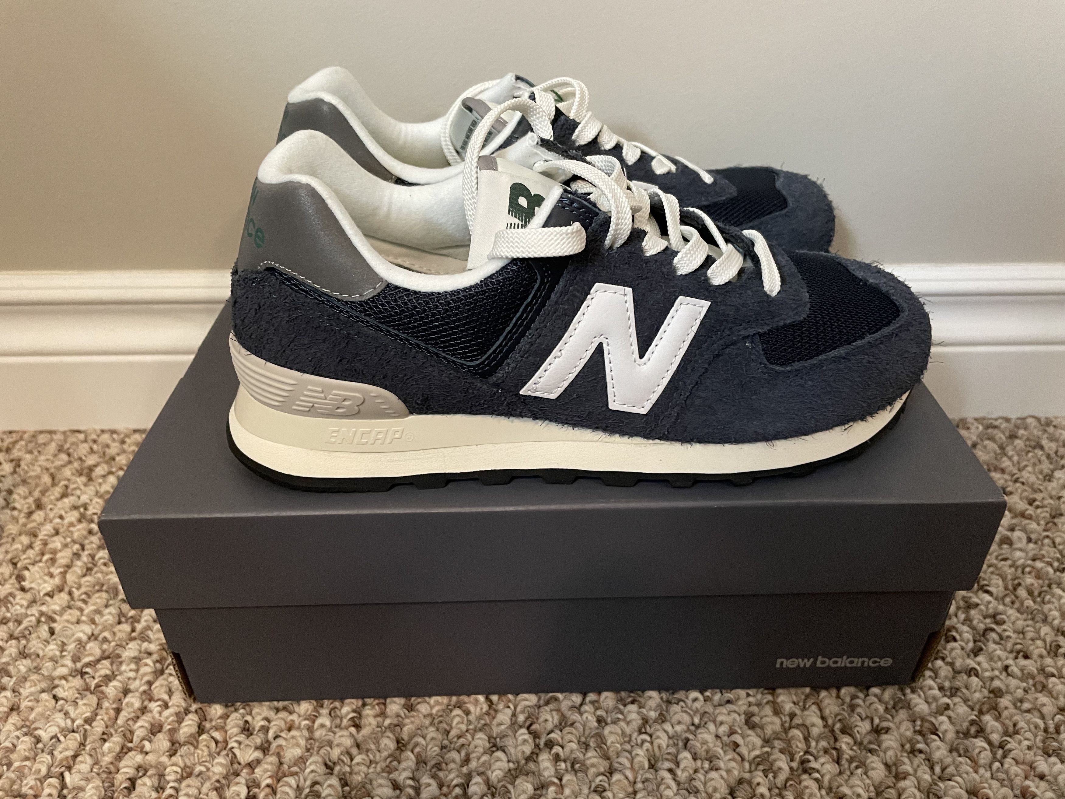 image of New Balance 574 - OG Navy Shoes, Men's