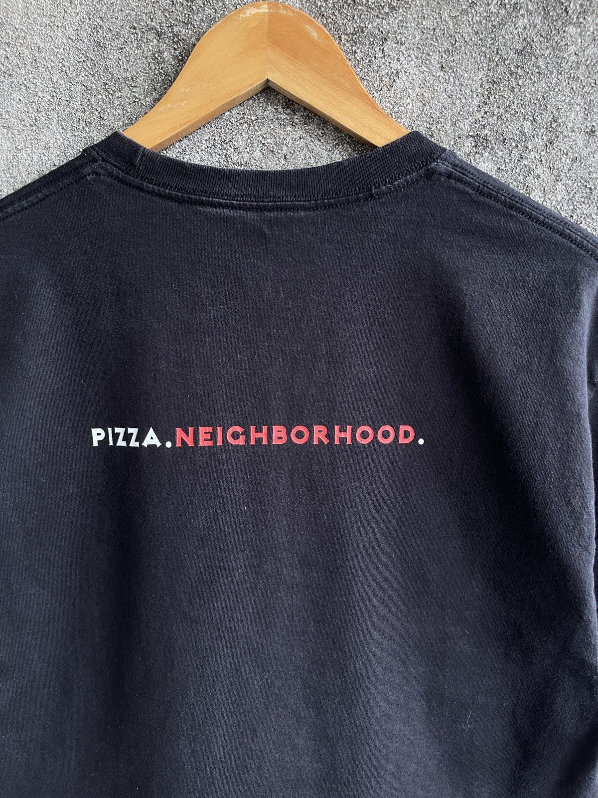 Neighborhood × Travis Scott A/W’25🔥THE RIDGE x PIZZA NEIGHBOURHOOD🔥Black Tshirt Size US L / EU 52-54 / 3 - 5 Thumbnail