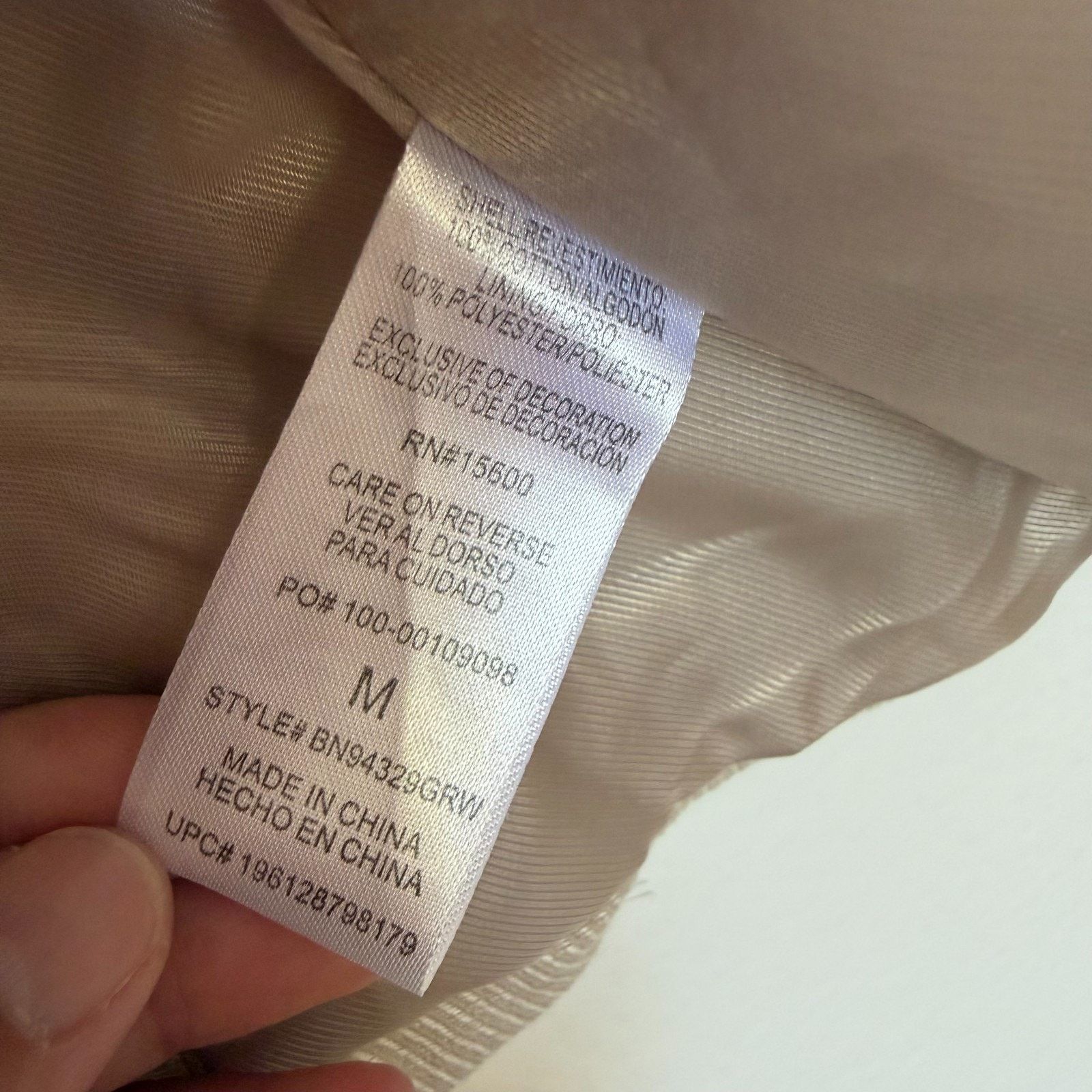Other Democracy Tan Cotton Blazer Women’s Medium Double Breasted Size 36R - 9 Thumbnail