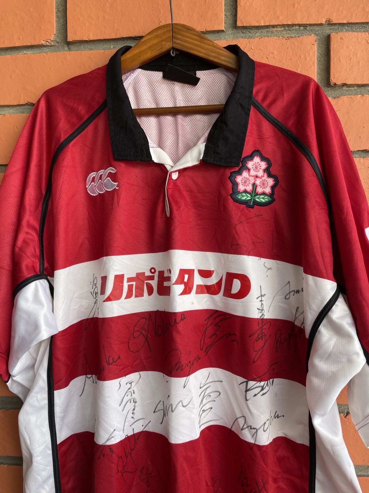 【CANTERBURY】2011 RWC 日本代表 ラガーシャツ A-3388 CANTERBURY】2011 RWC 日本代表 ラガーシャツ A-3388