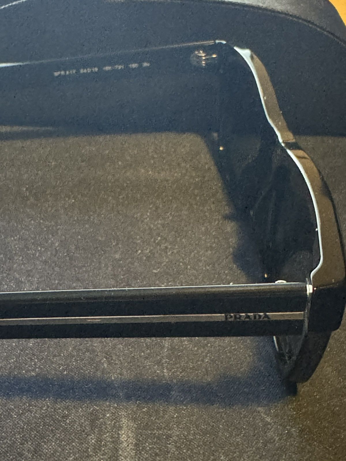 Prada PRADA SUNGLASSES WITH ICONIC METAL PLAQUE Size ONE SIZE - 5 Thumbnail