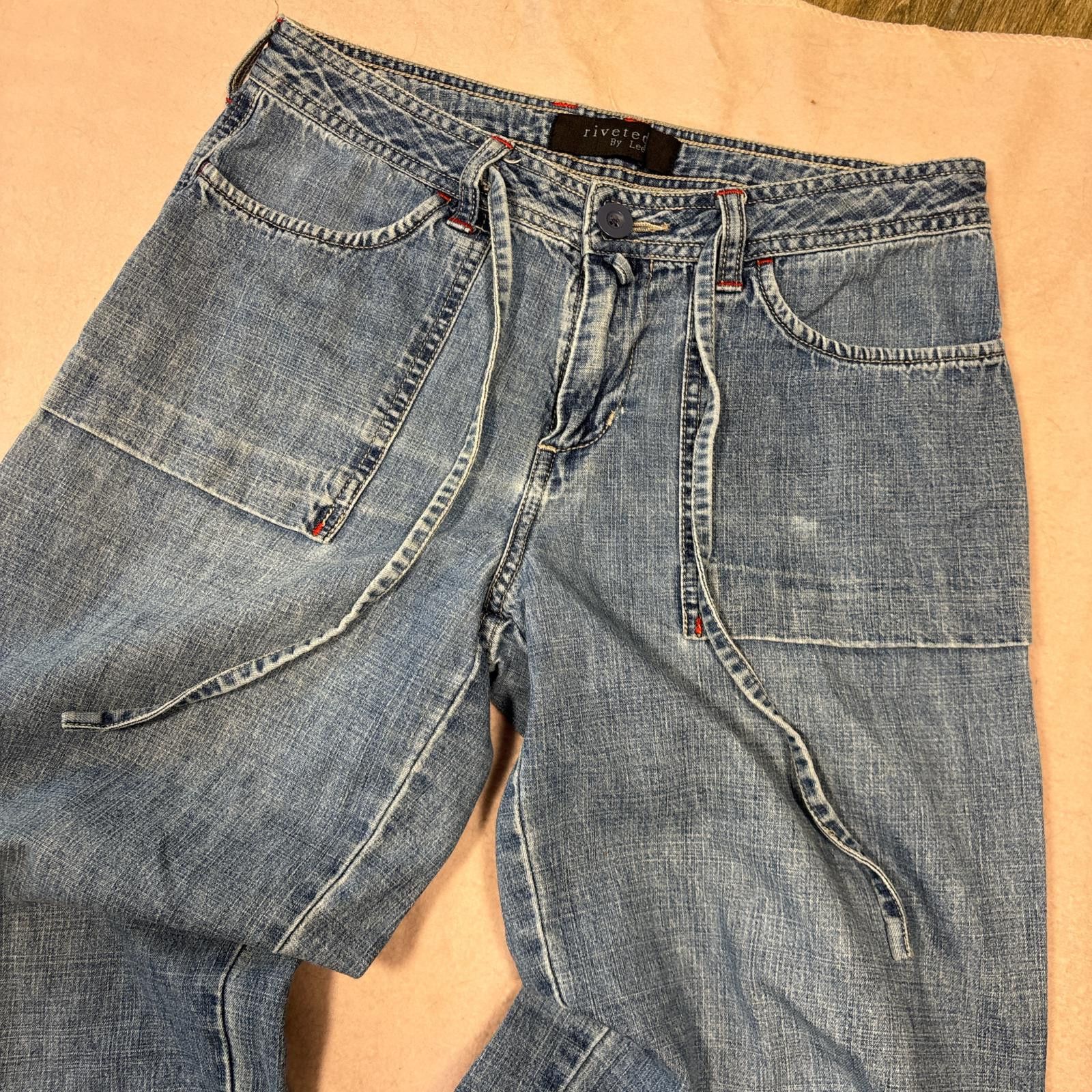 Other y2k vintage baggy capris pants Size 27" / US 4 / IT 40 - 5 Thumbnail